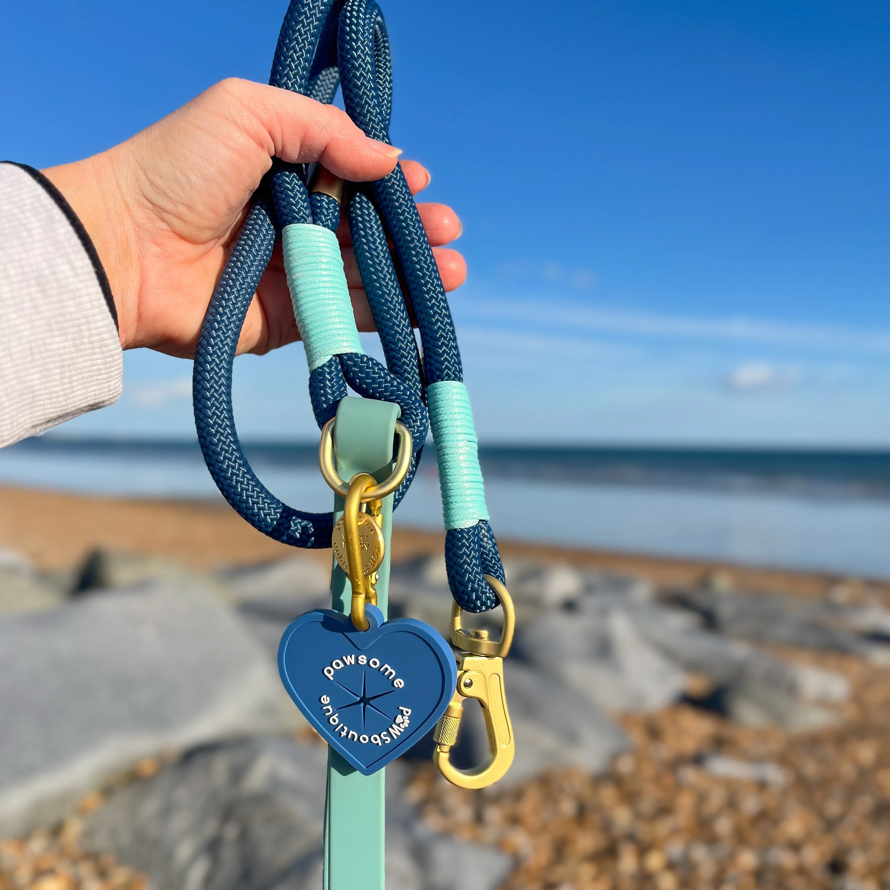 4ft Rope Lead - Royal Blue - Image 8
