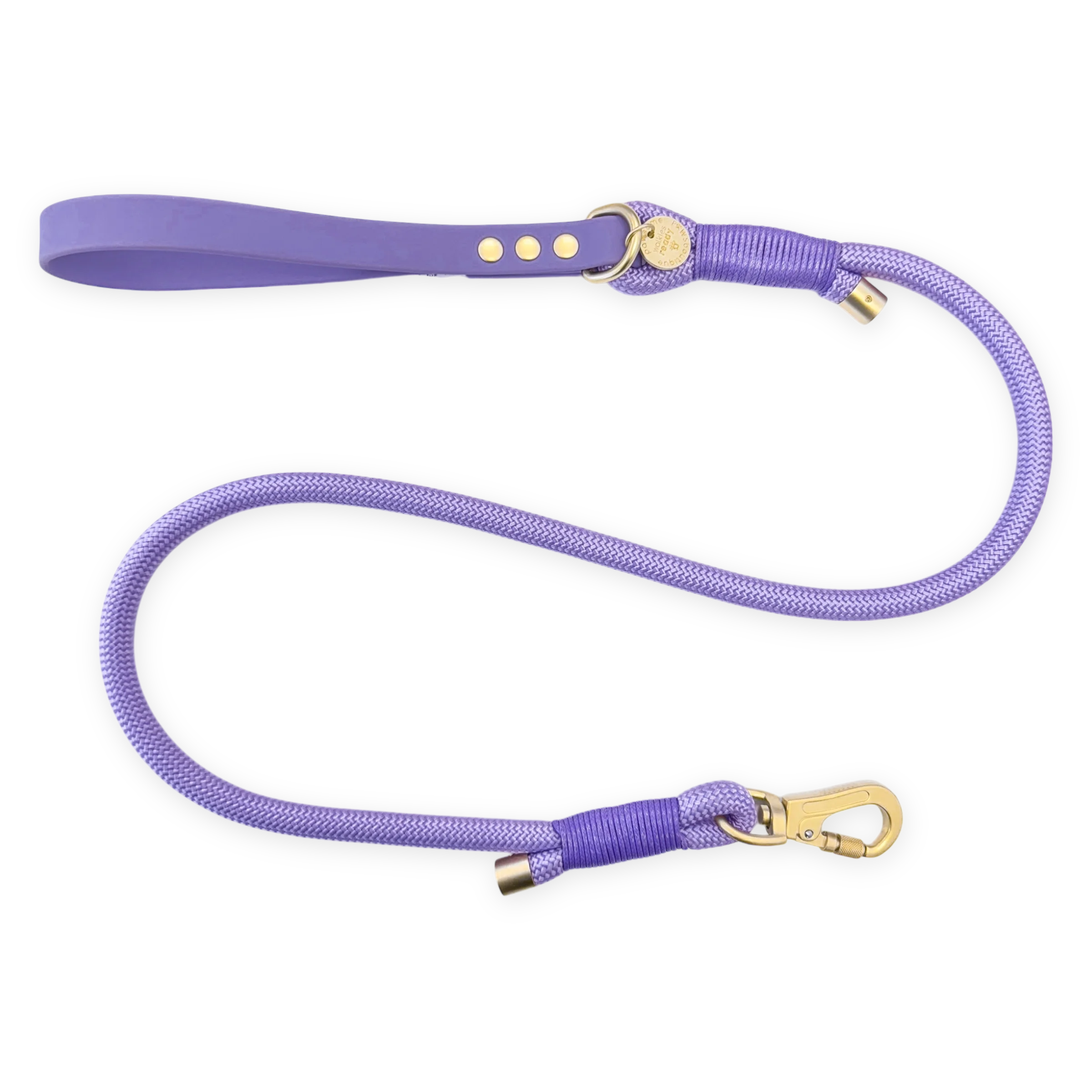4ft Rope Lead - Walkies Ready® Lavender Lilac - Image 3