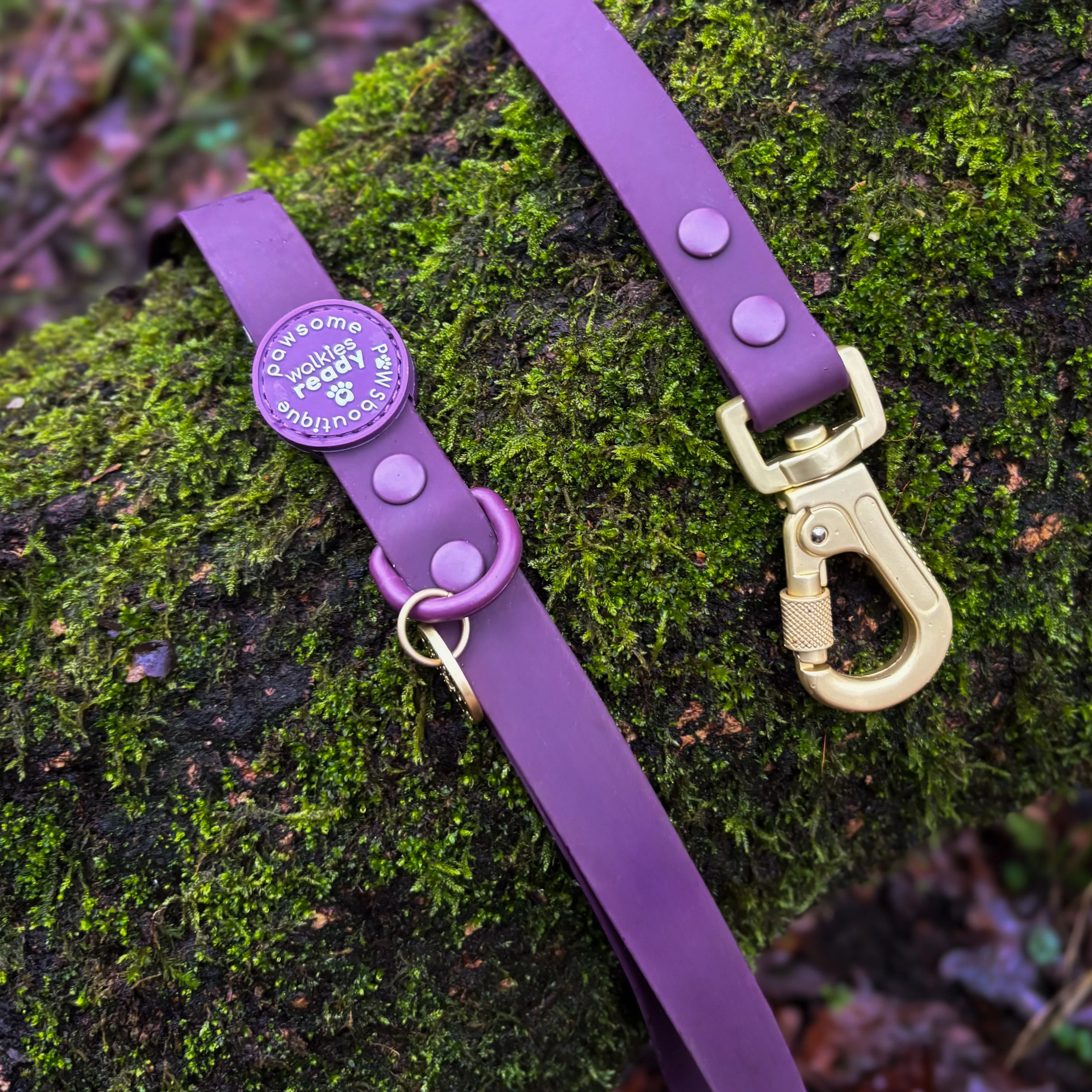 4ft Waterproof Lead - Walkies Ready® Plum - Image 10