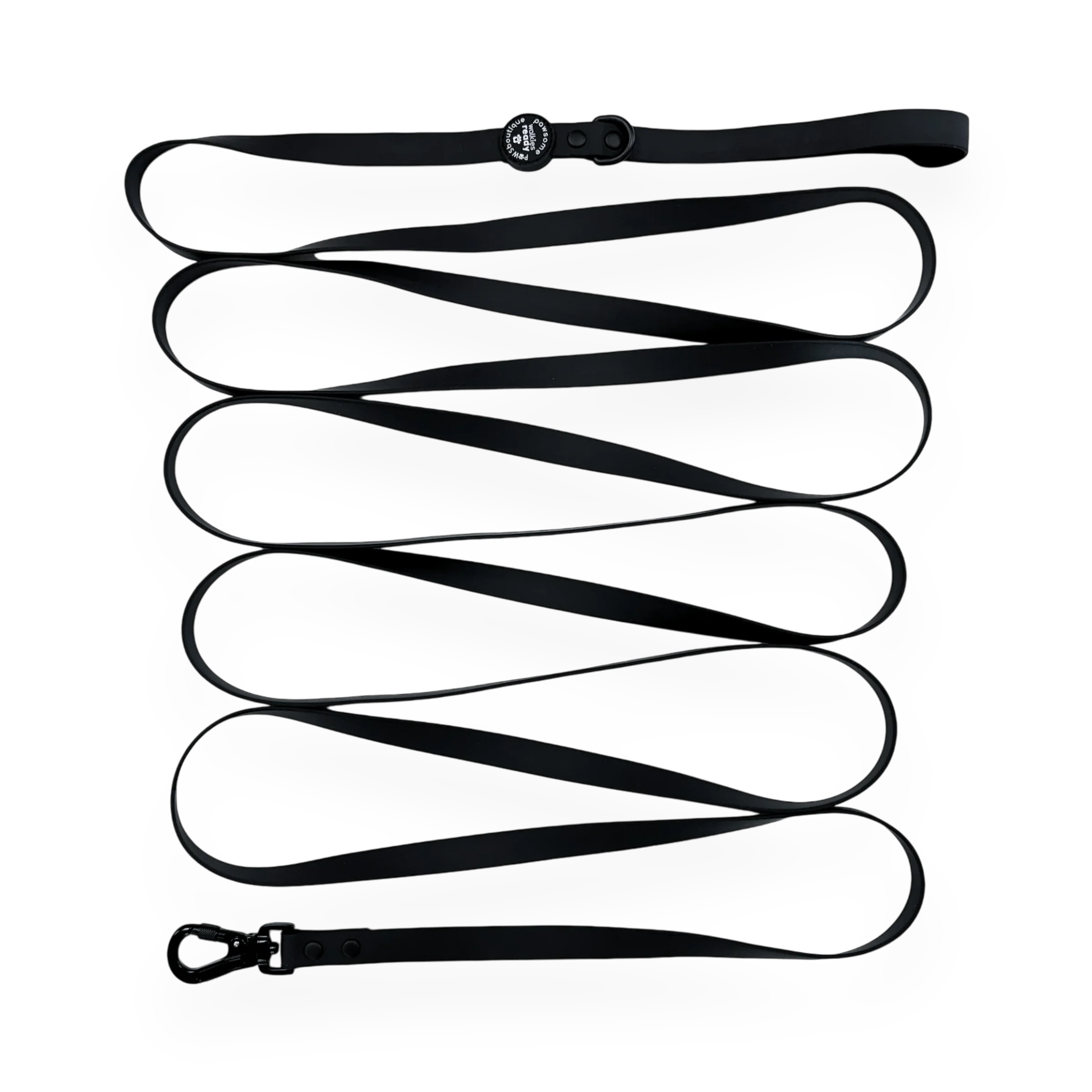 5m Waterproof Long Line Lead - Walkies Ready® Black - Image 3