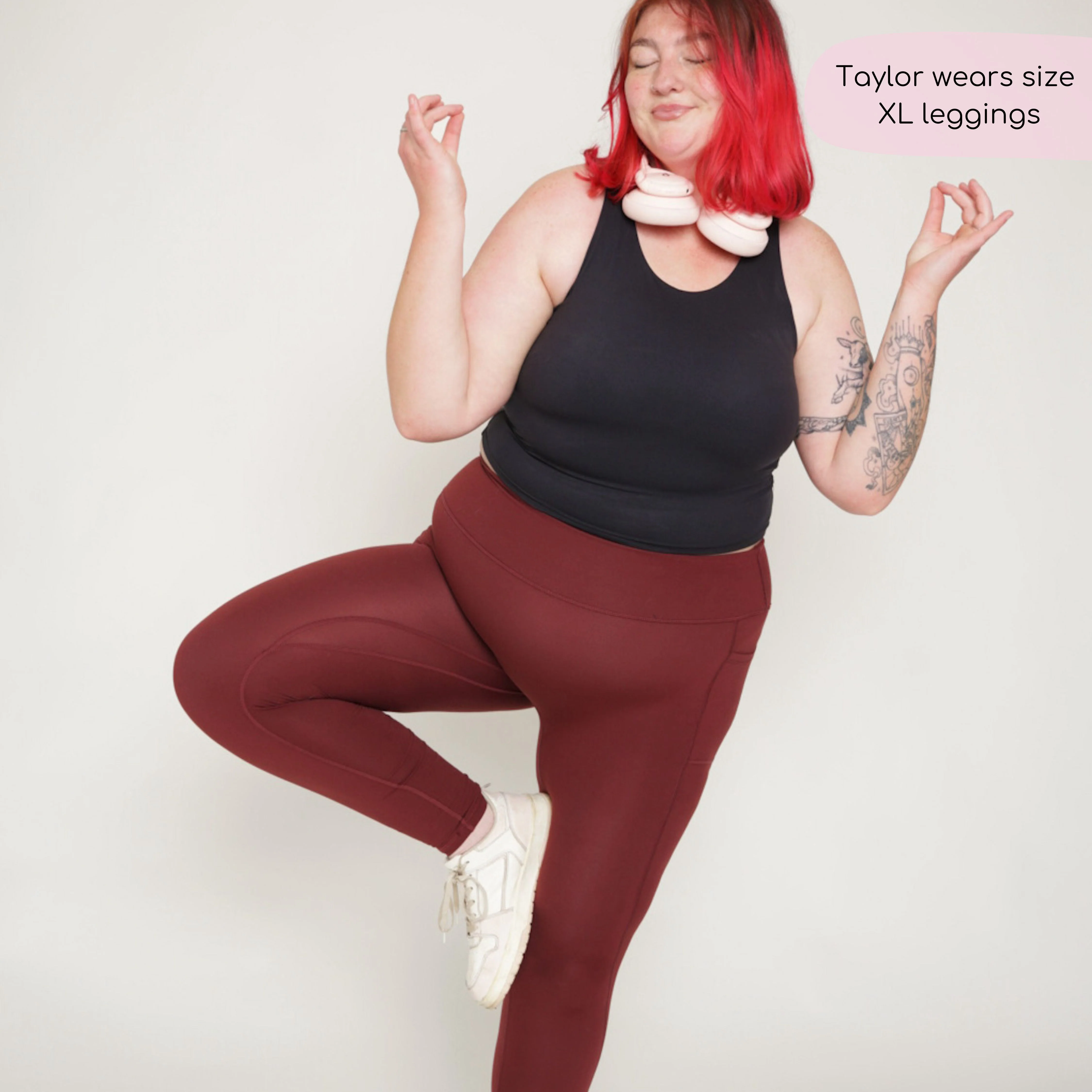 Walkies Ready® Leggings - Mulberry - Image 3