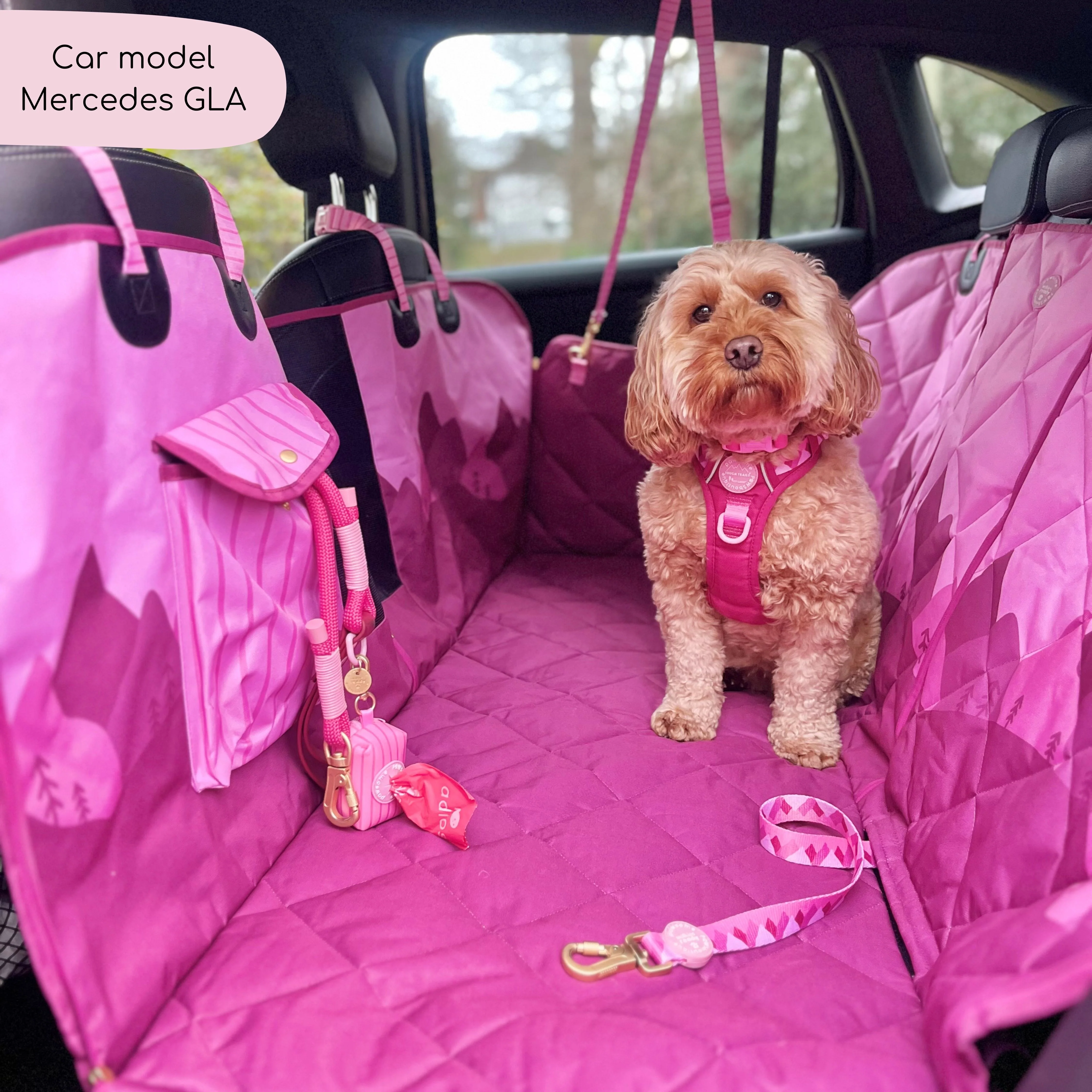 Car Seat Cover - Walkies Ready® Raspberry Pink - Image 12