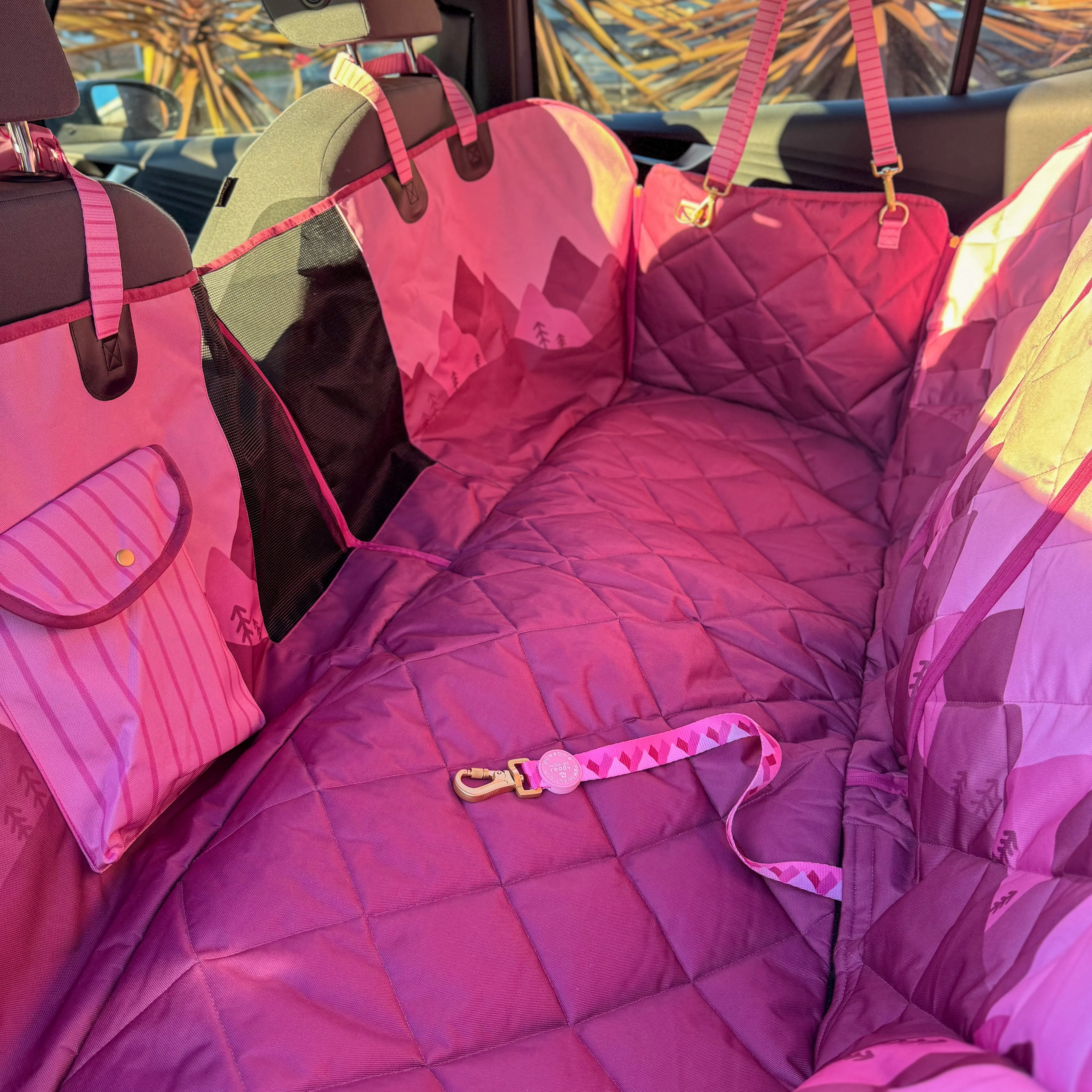 Car Seat Cover - Walkies Ready® Raspberry Pink - Image 7