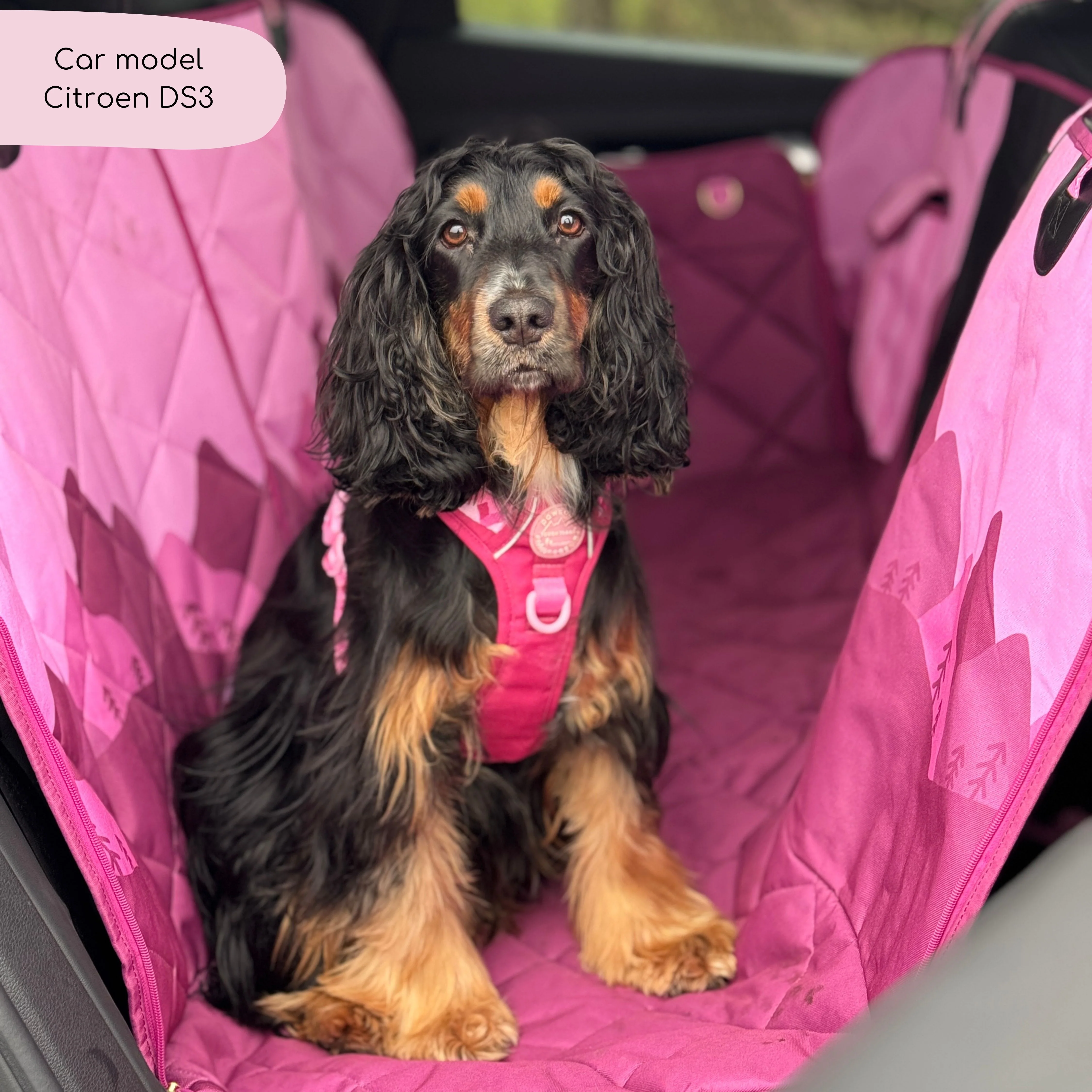 Car Seat Cover - Walkies Ready® Raspberry Pink - Image 9