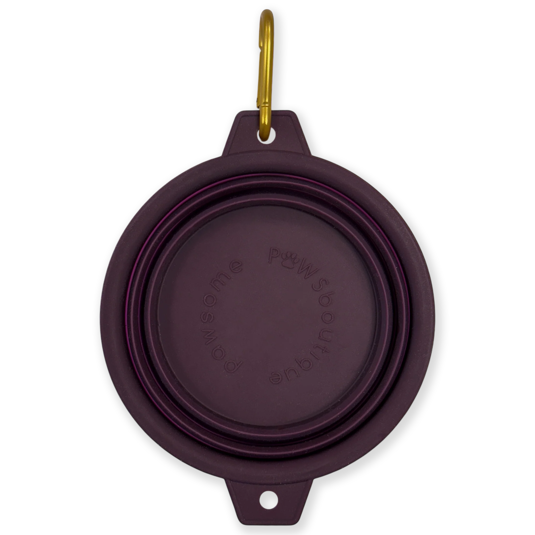 Collapsible Dog Bowl -Plum - Image 2