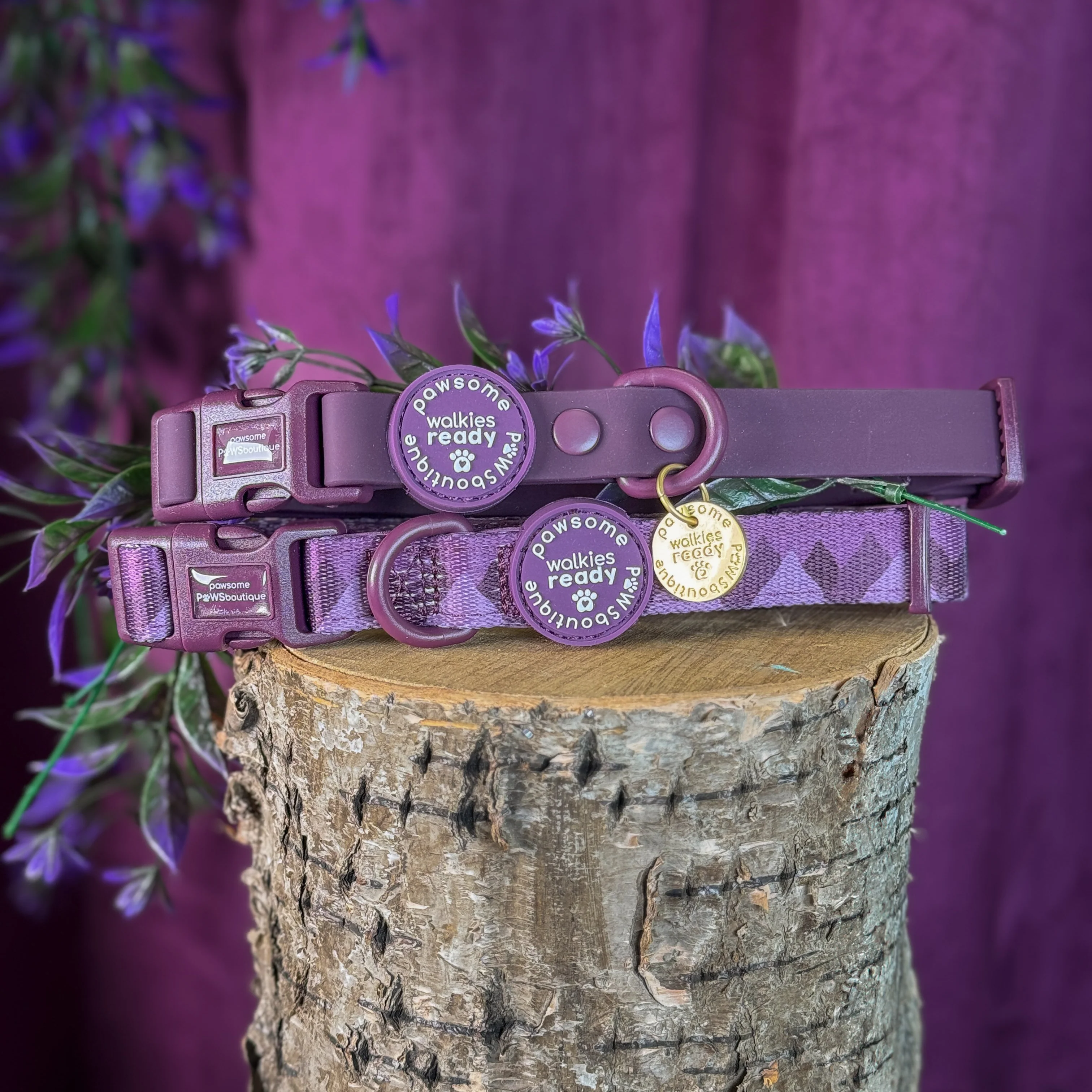 Collar – Walkies Ready® Plum - Image 9