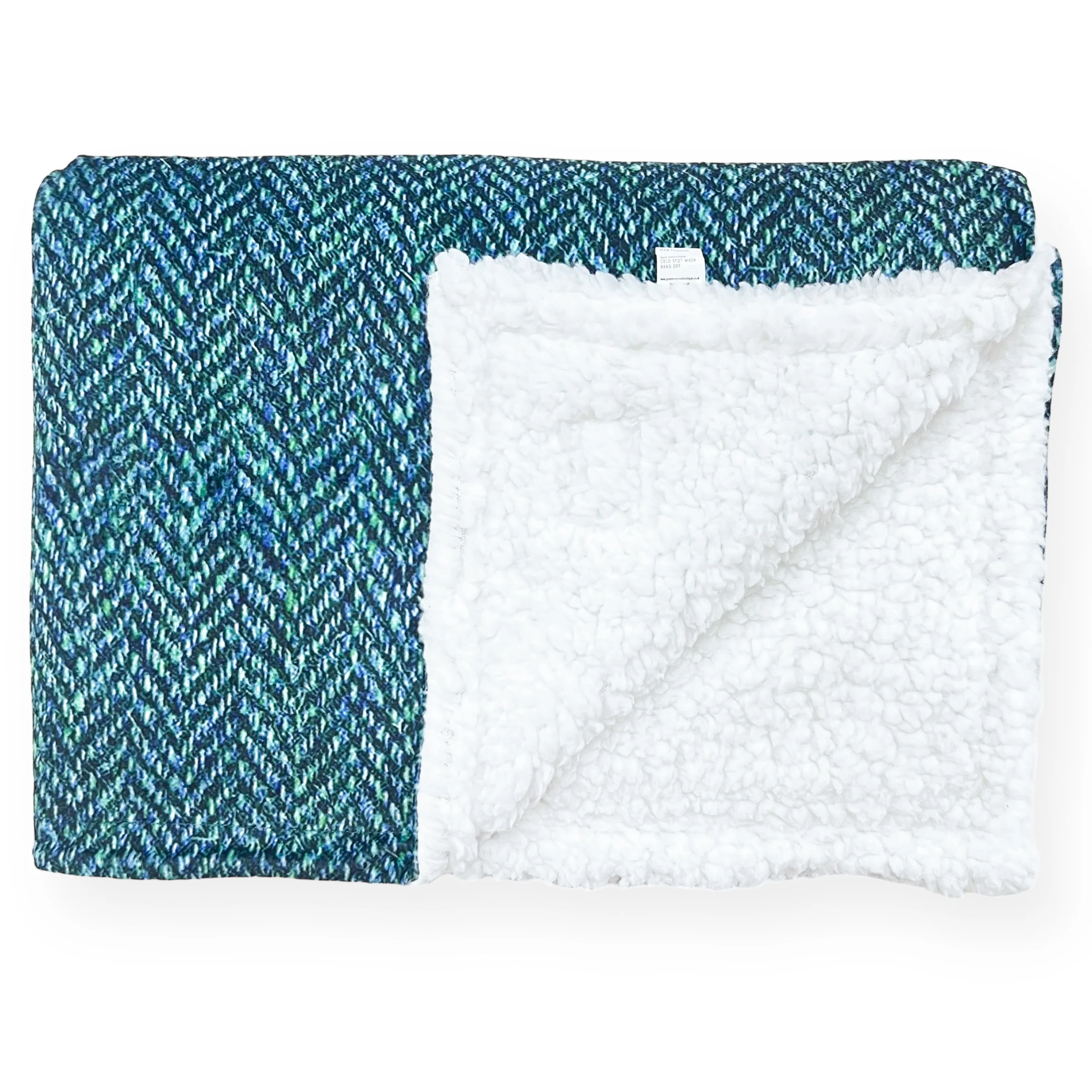 Dog Blanket - Country Teal - Image 2