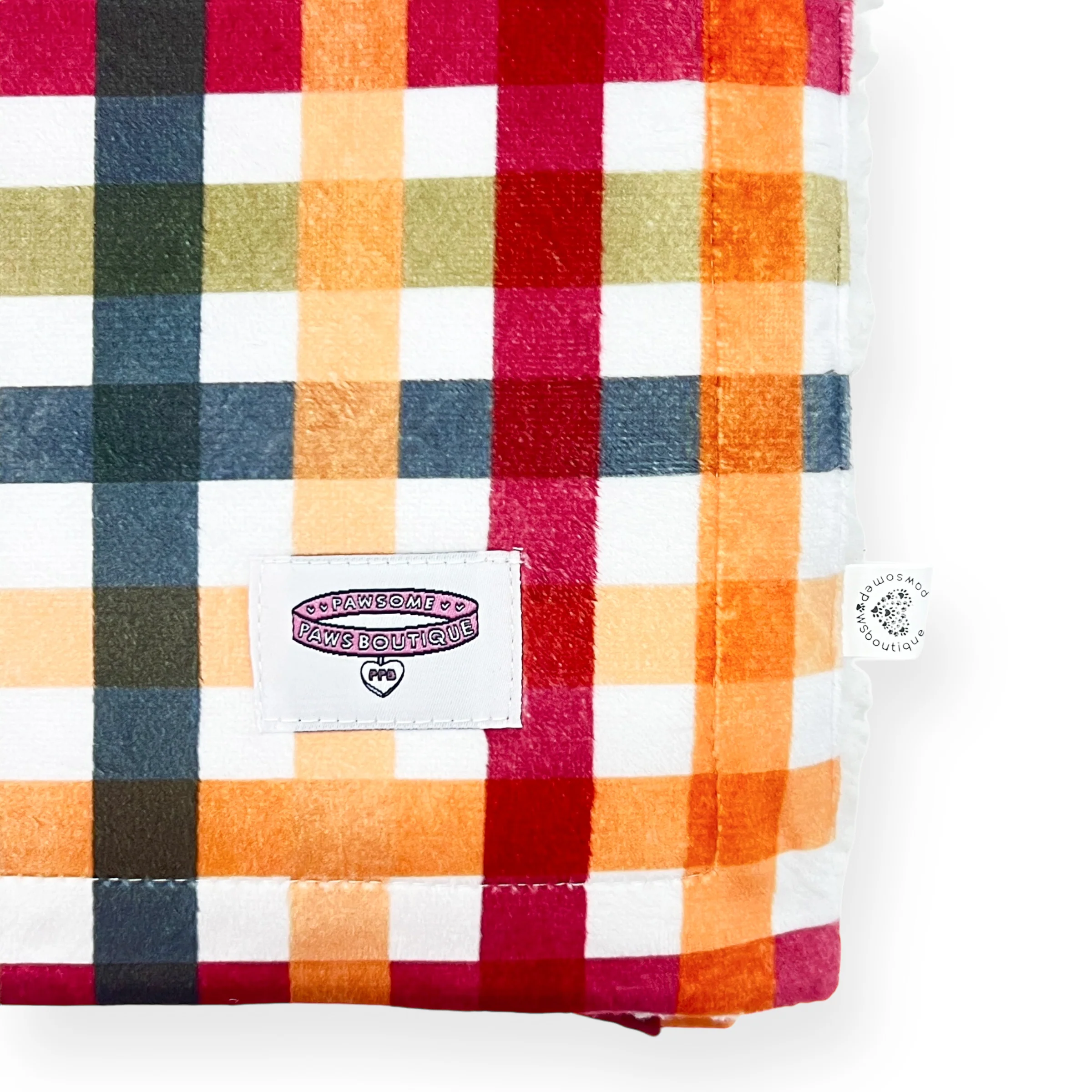 Dog Blanket - Plaid Pup - Image 3