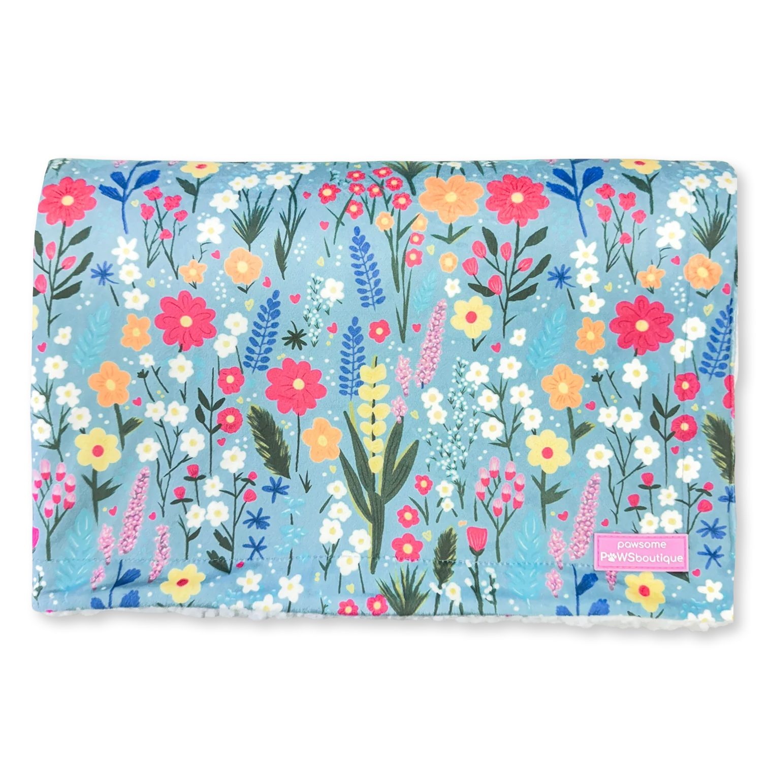Dog Blanket -  Whimsical Wildflowers