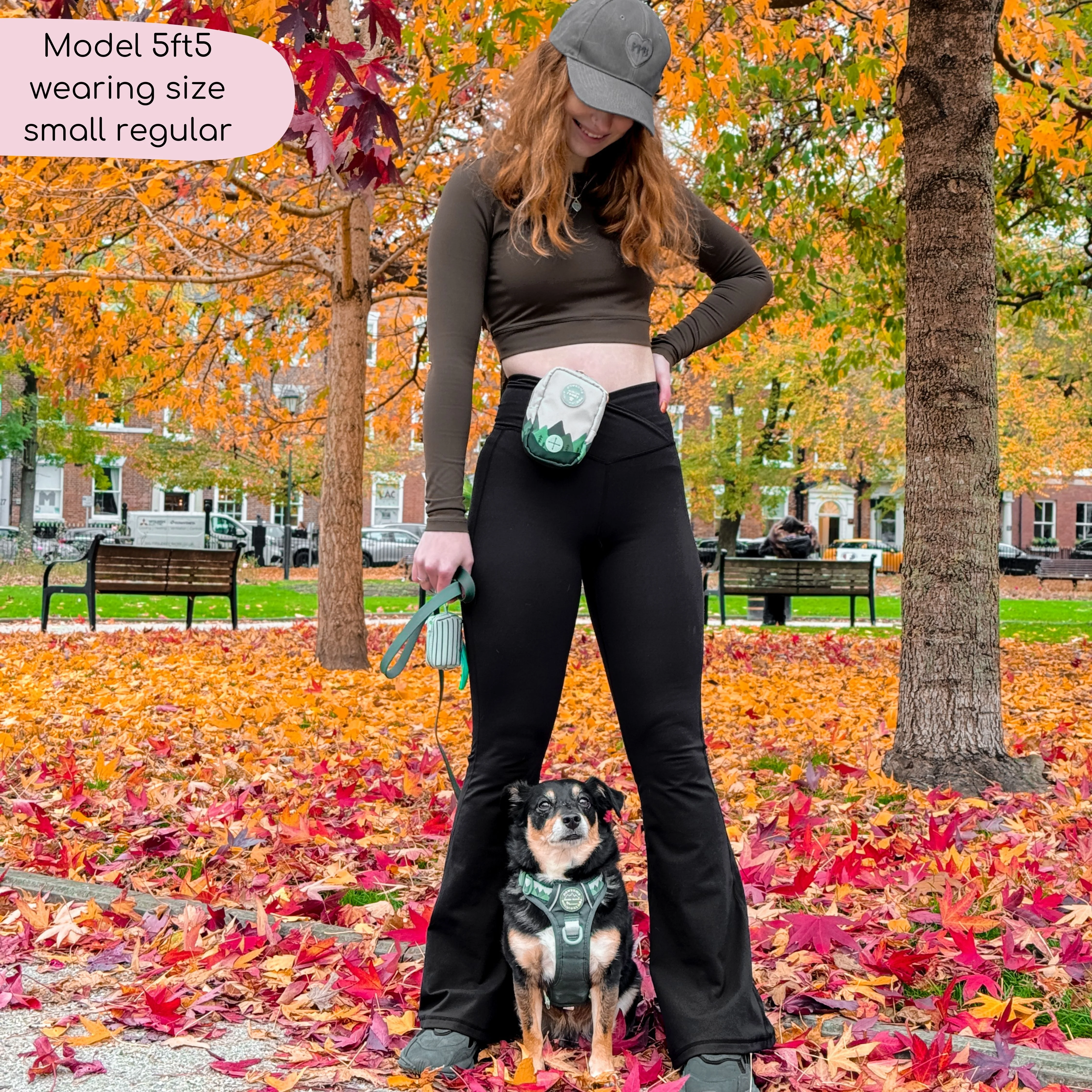 Flared Leggings - Black - Image 13