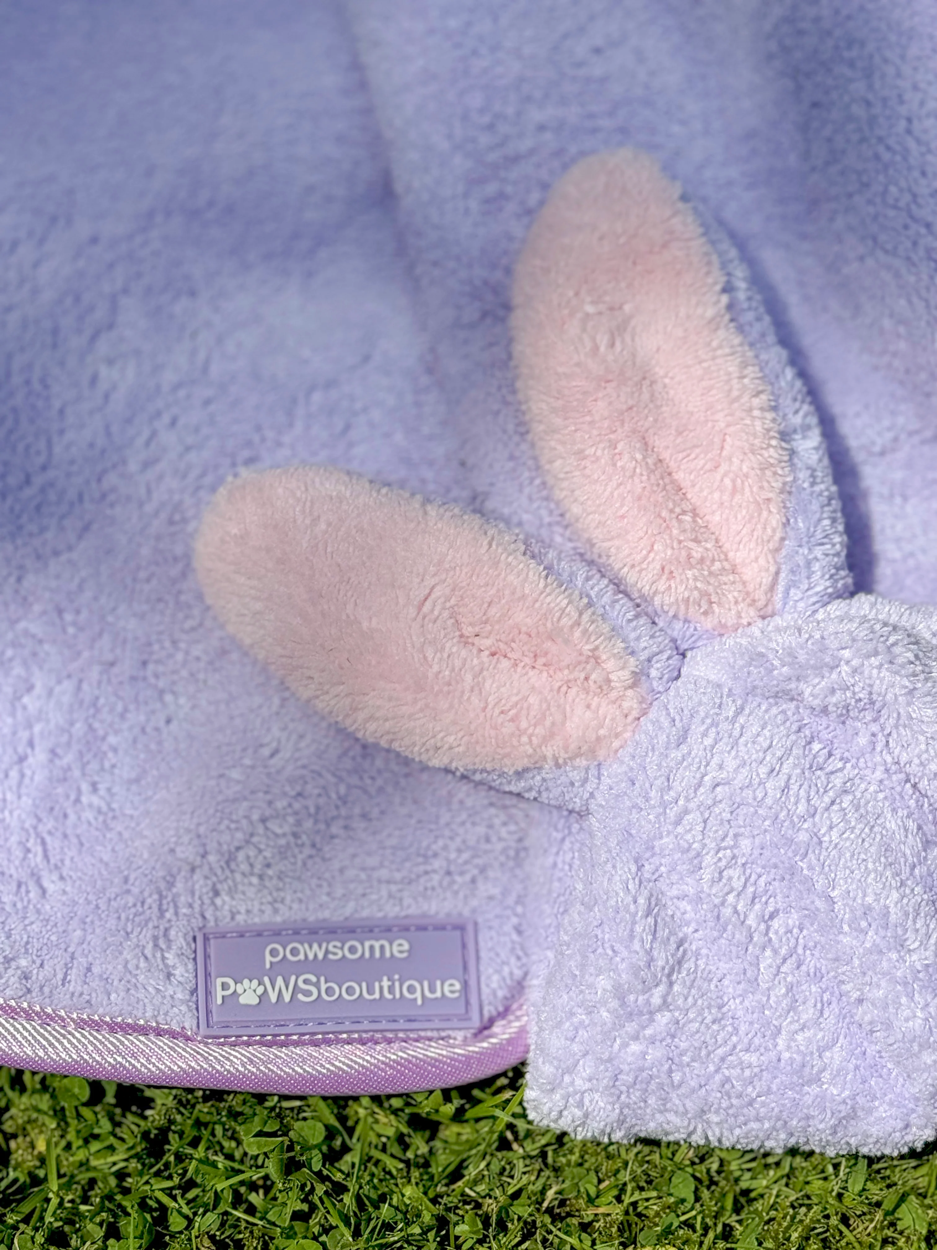 Disney© Hooded Microfibre Towel - Bambi + Friends Lilac - Image 16