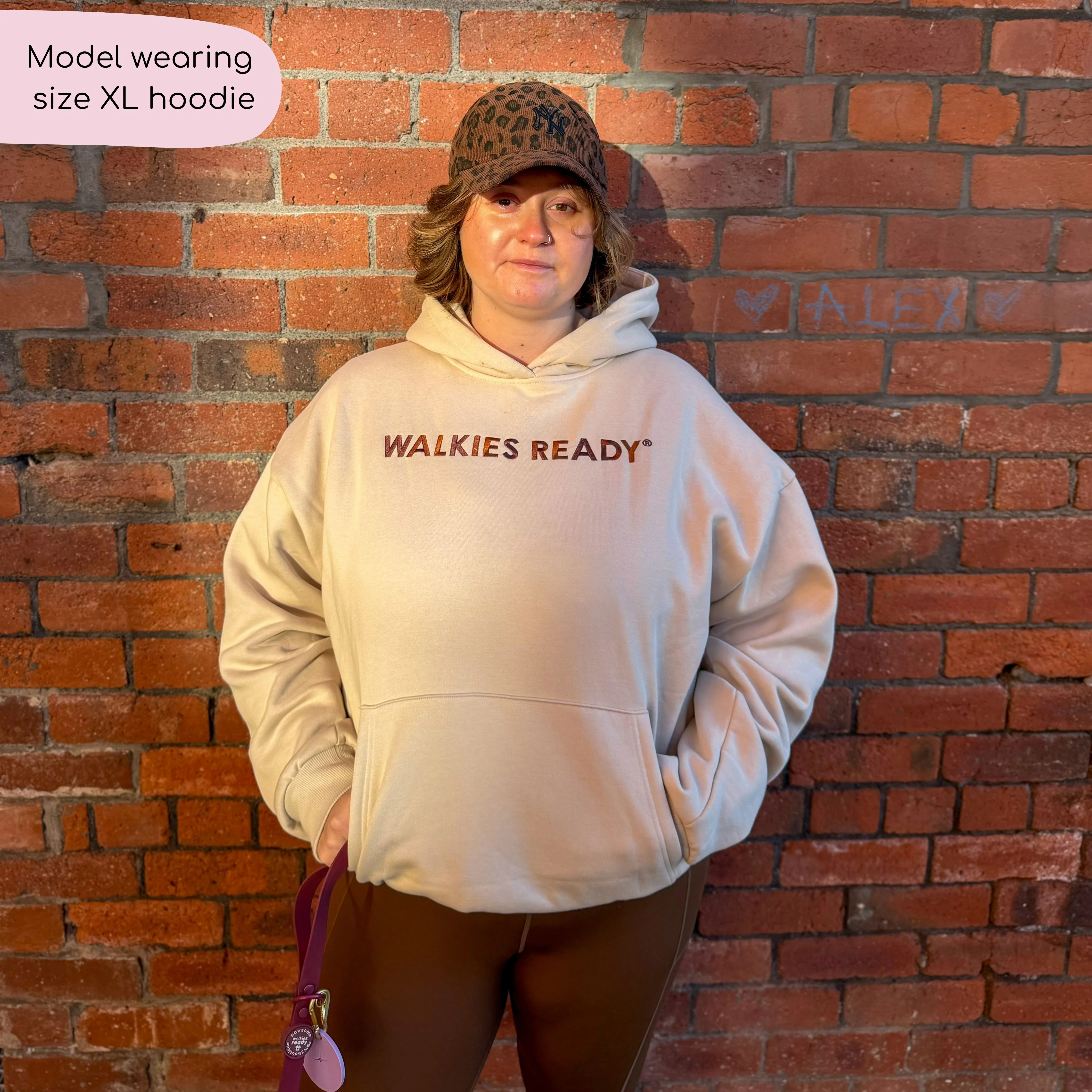 Hoodie - Walkies Ready® Cream - Image 7