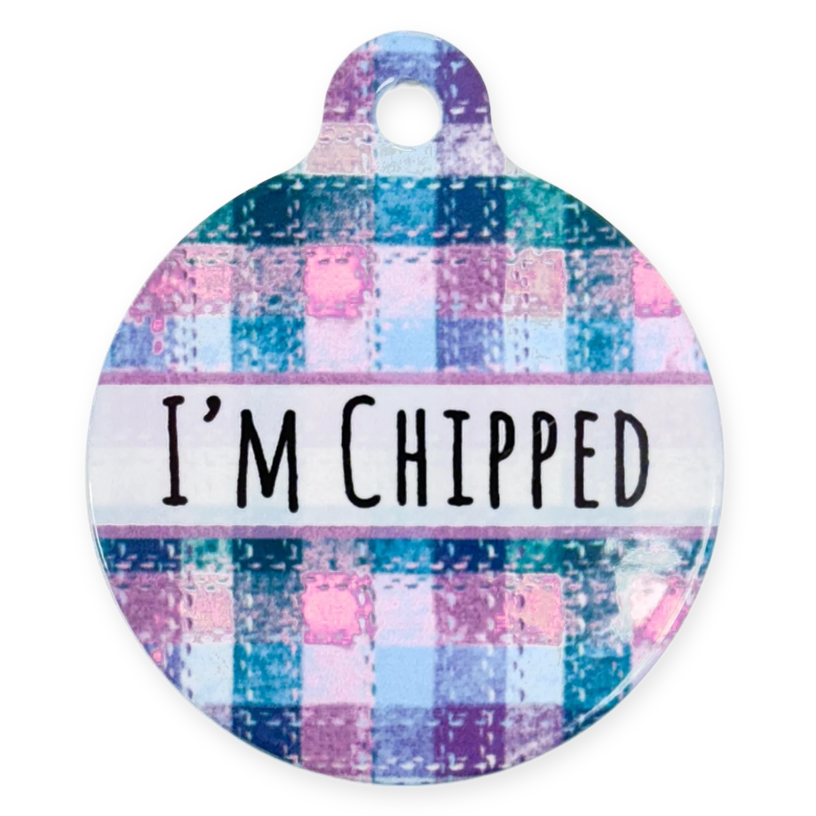 ID Tag - Tweed Twilight