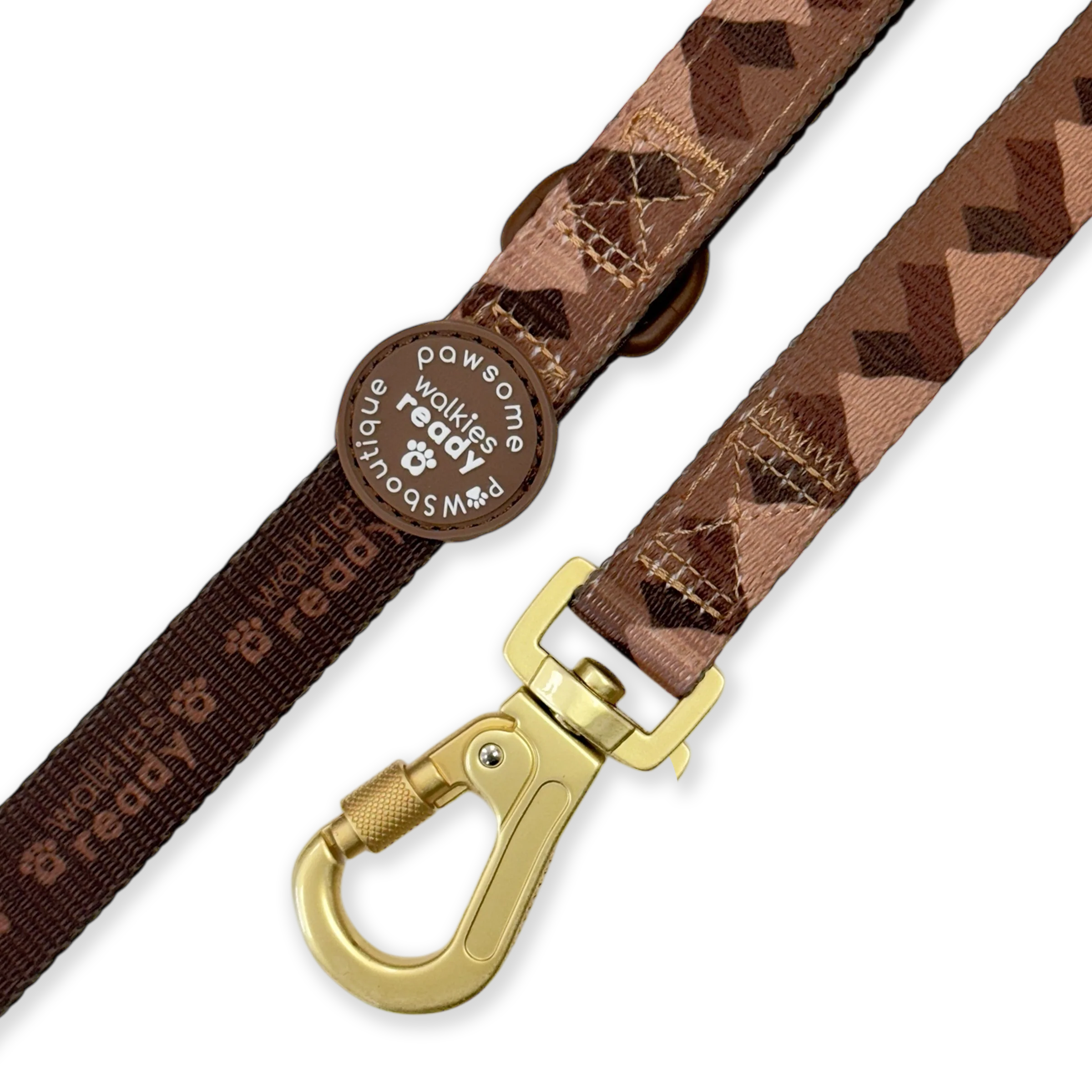 Lead - Walkies Ready® Chocolate Brown