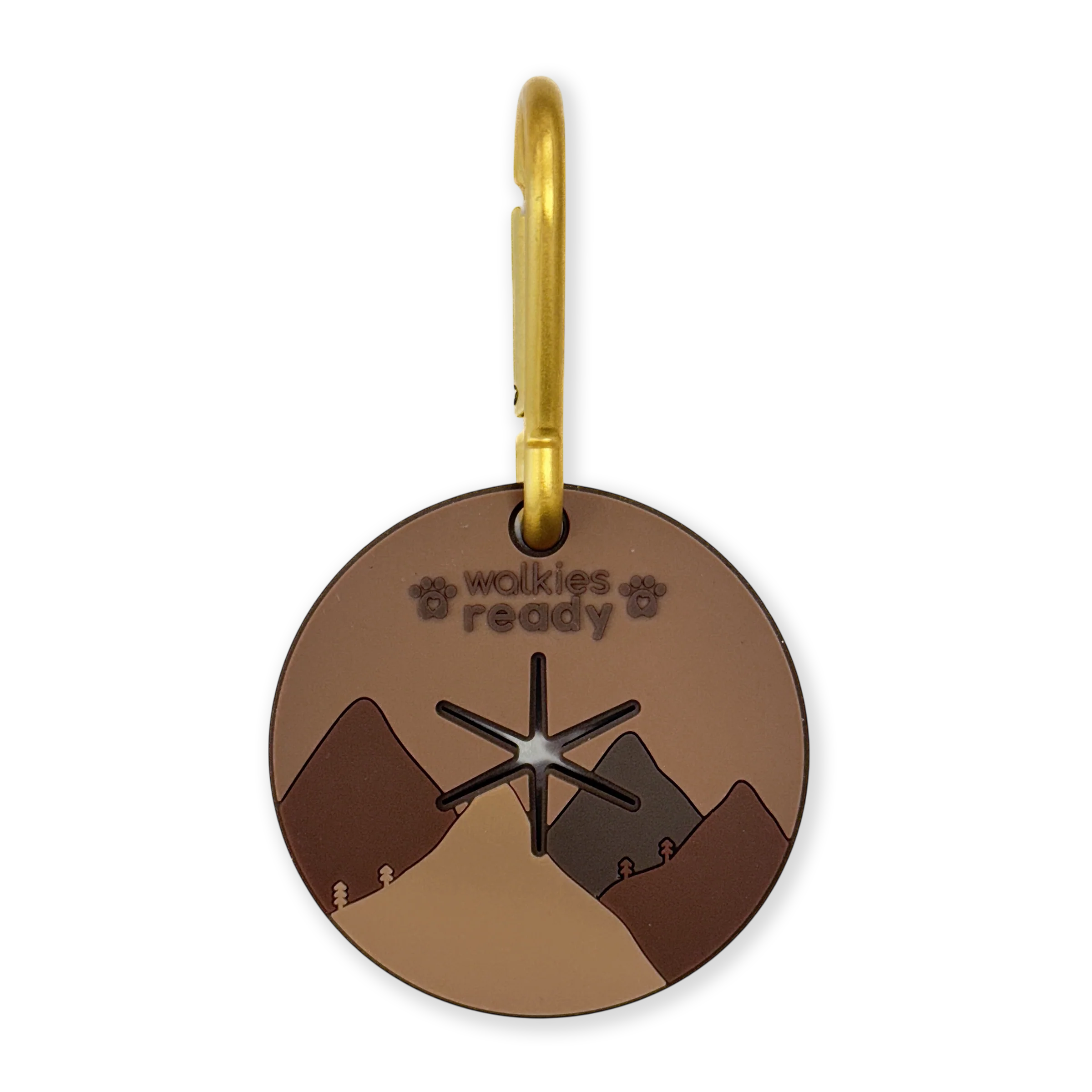 Pawsome Poop Pocket - Walkies Ready® - Chocolate Brown