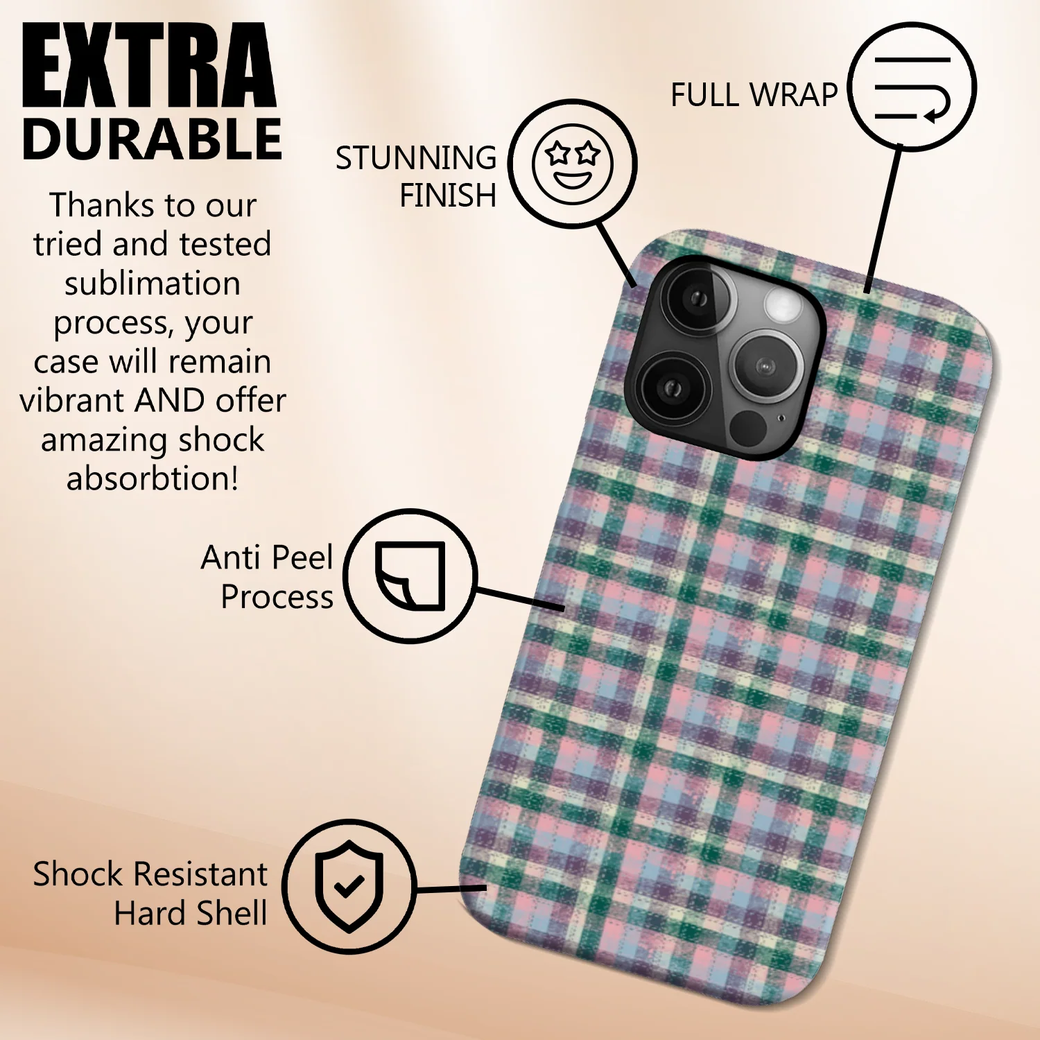 Phone Case - Tweed Twilight - Image 3