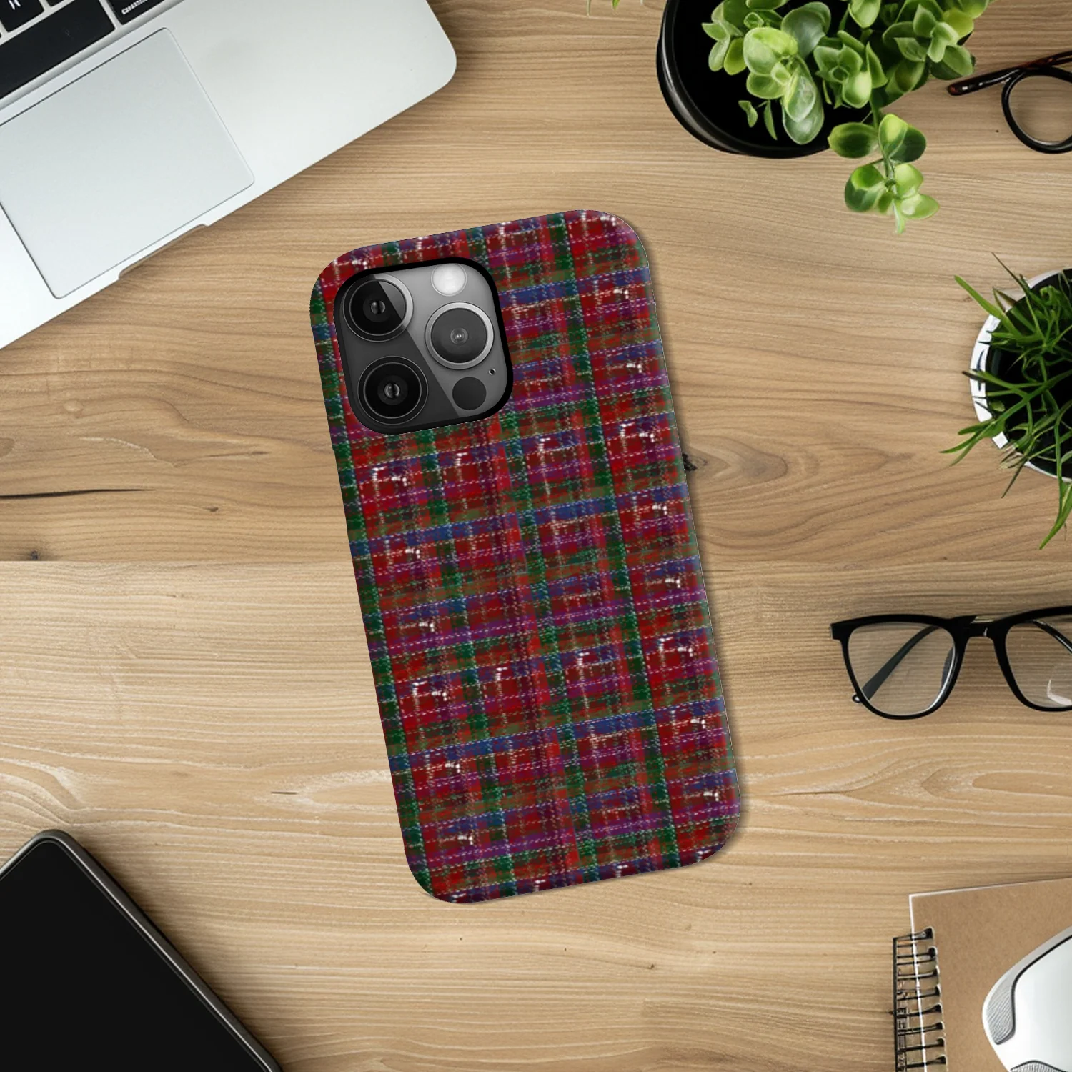 Phone Case - Yuletide Plaid - Image 2