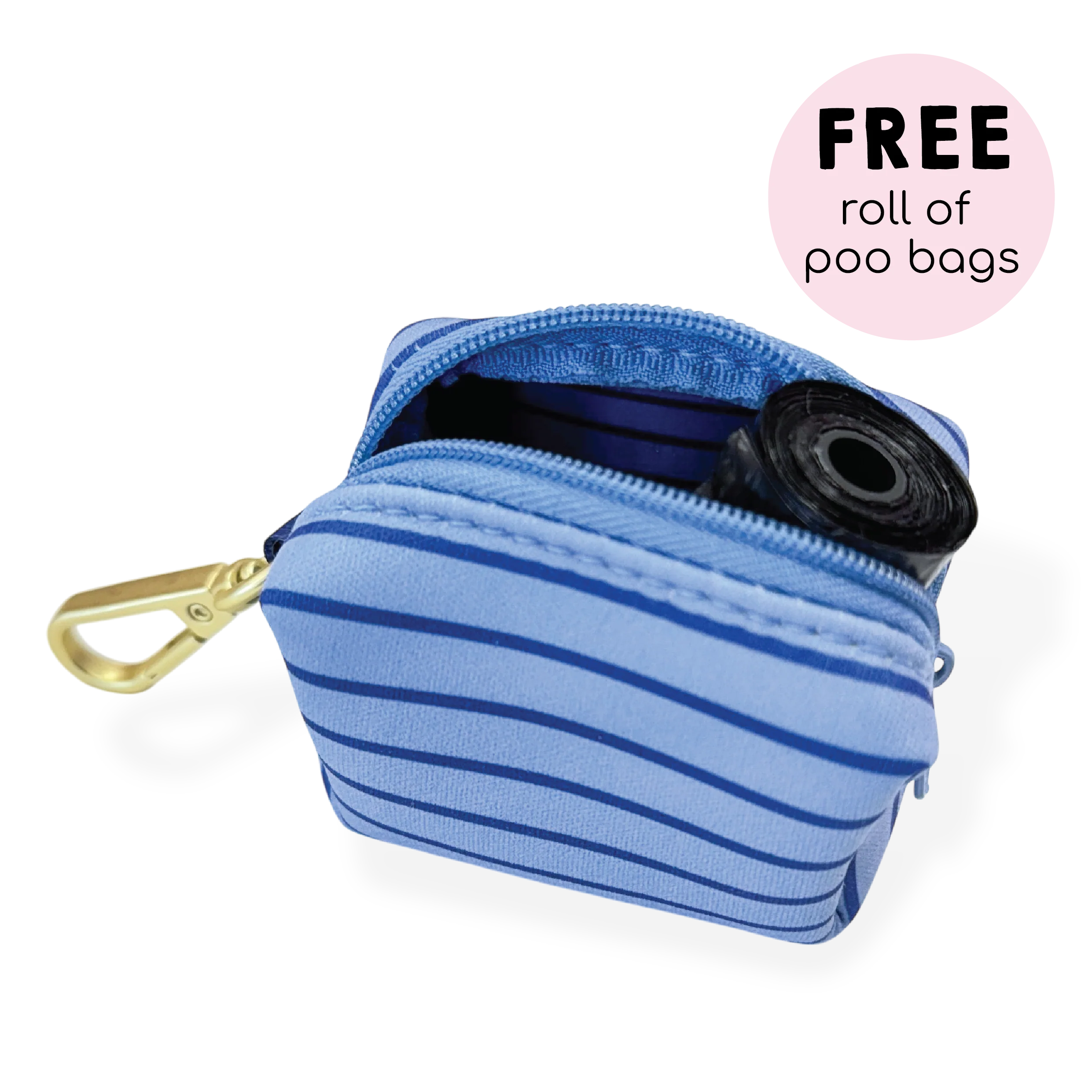 Poo Bag Holder - Walkies Ready® Cornflower Blue - Image 3