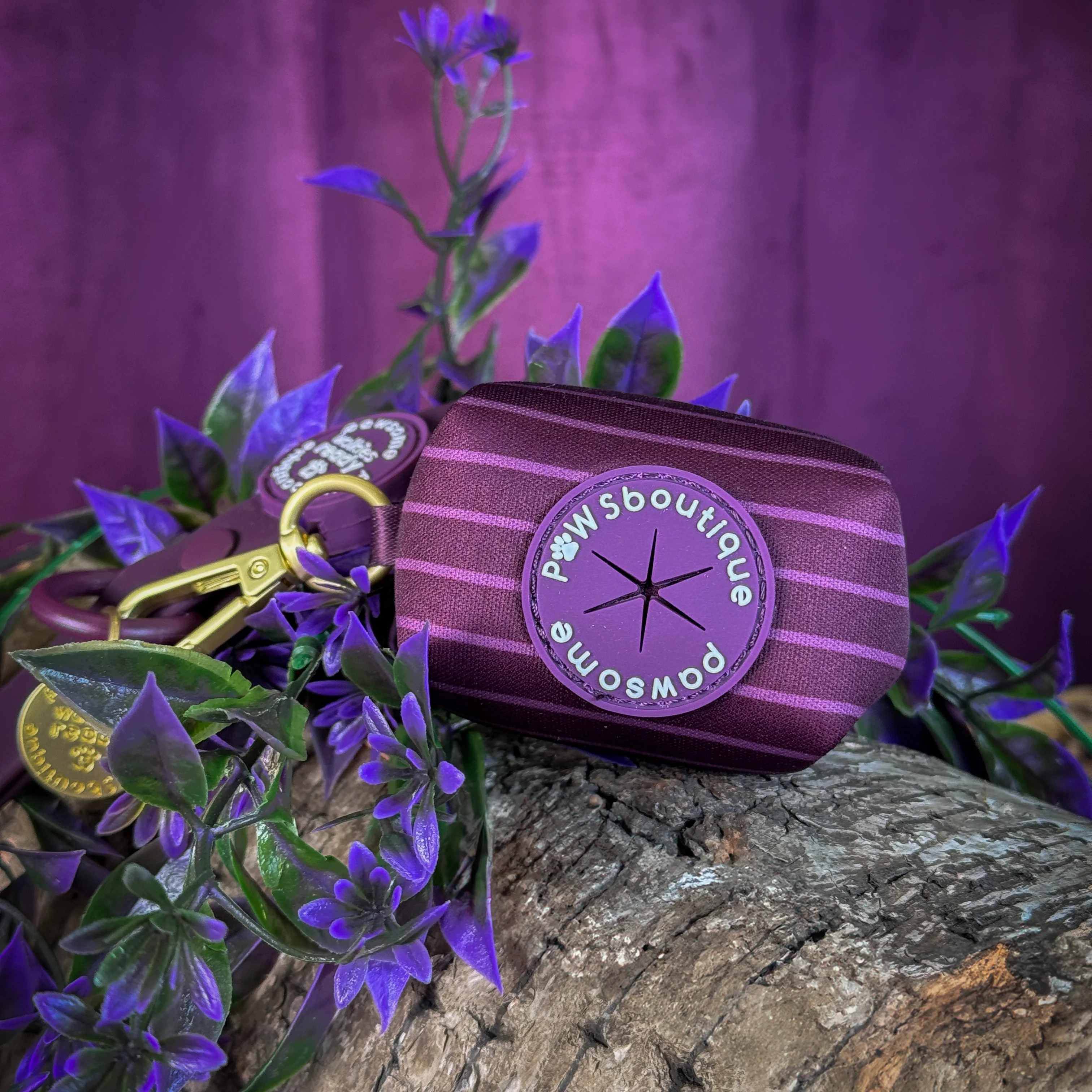 Poo Bag Holder - Walkies Ready® Plum - Image 5