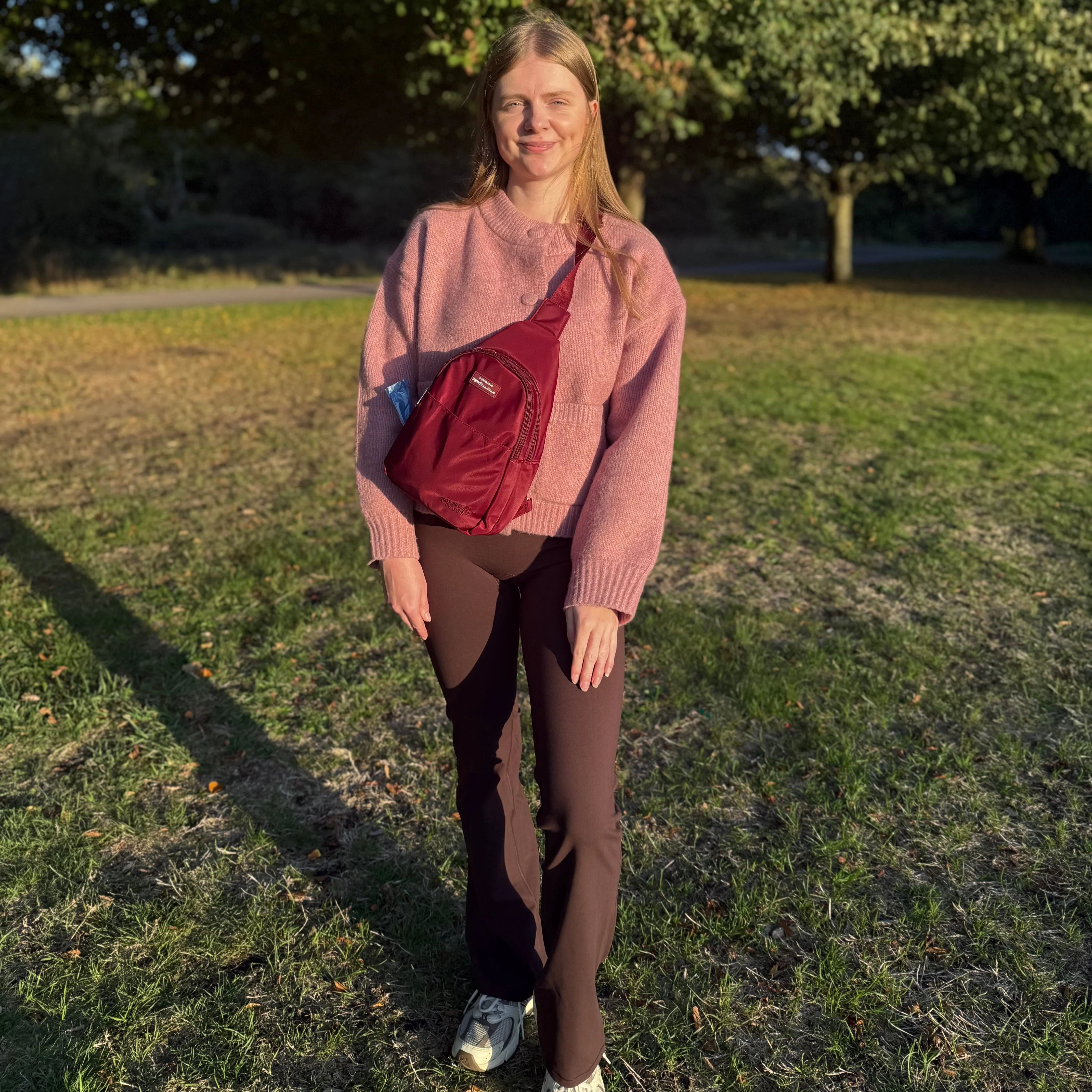 Sling Backpack - Walkies Ready® Ruby Red - Image 17