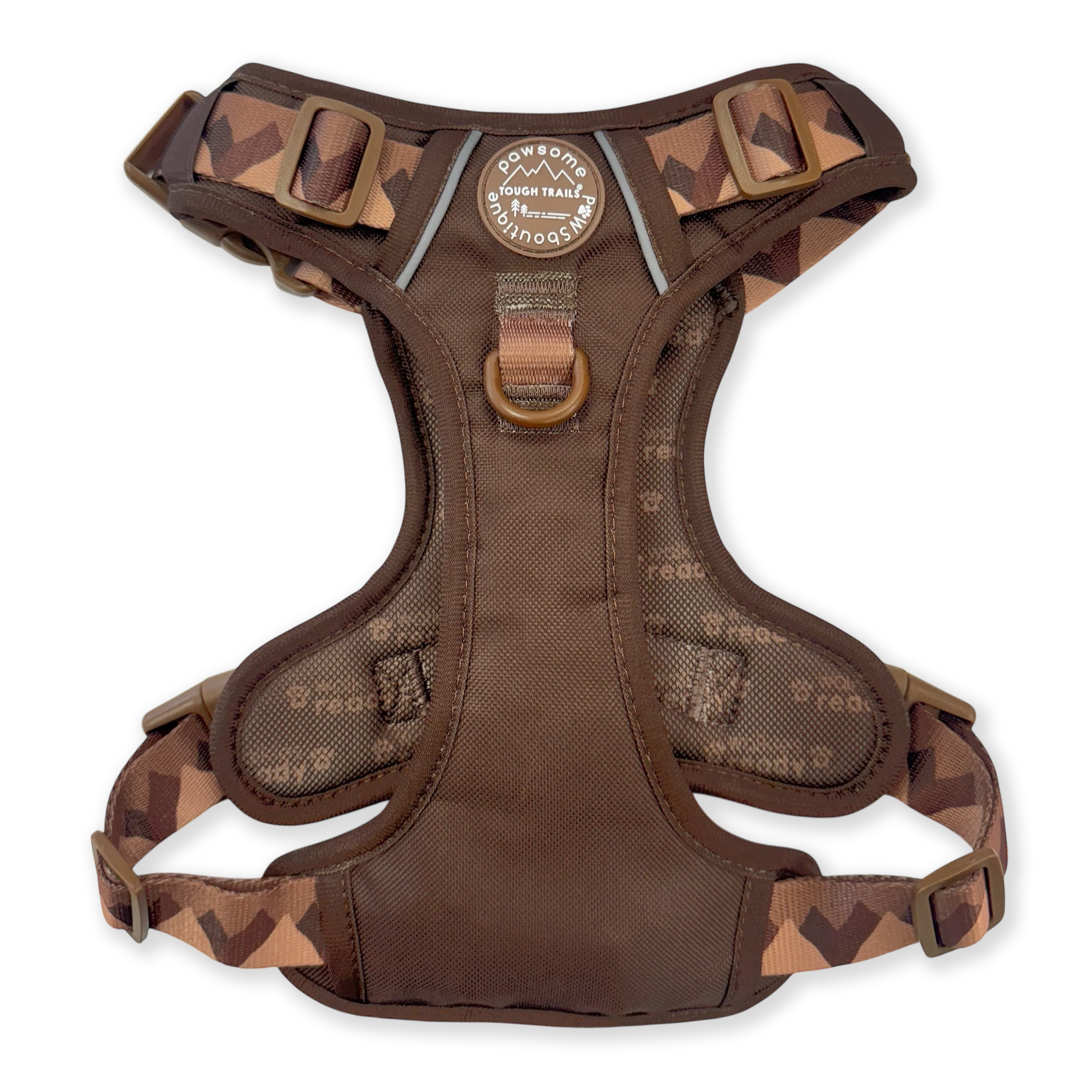 Tough Trails™ Harness - Walkies Ready® Chocolate Brown