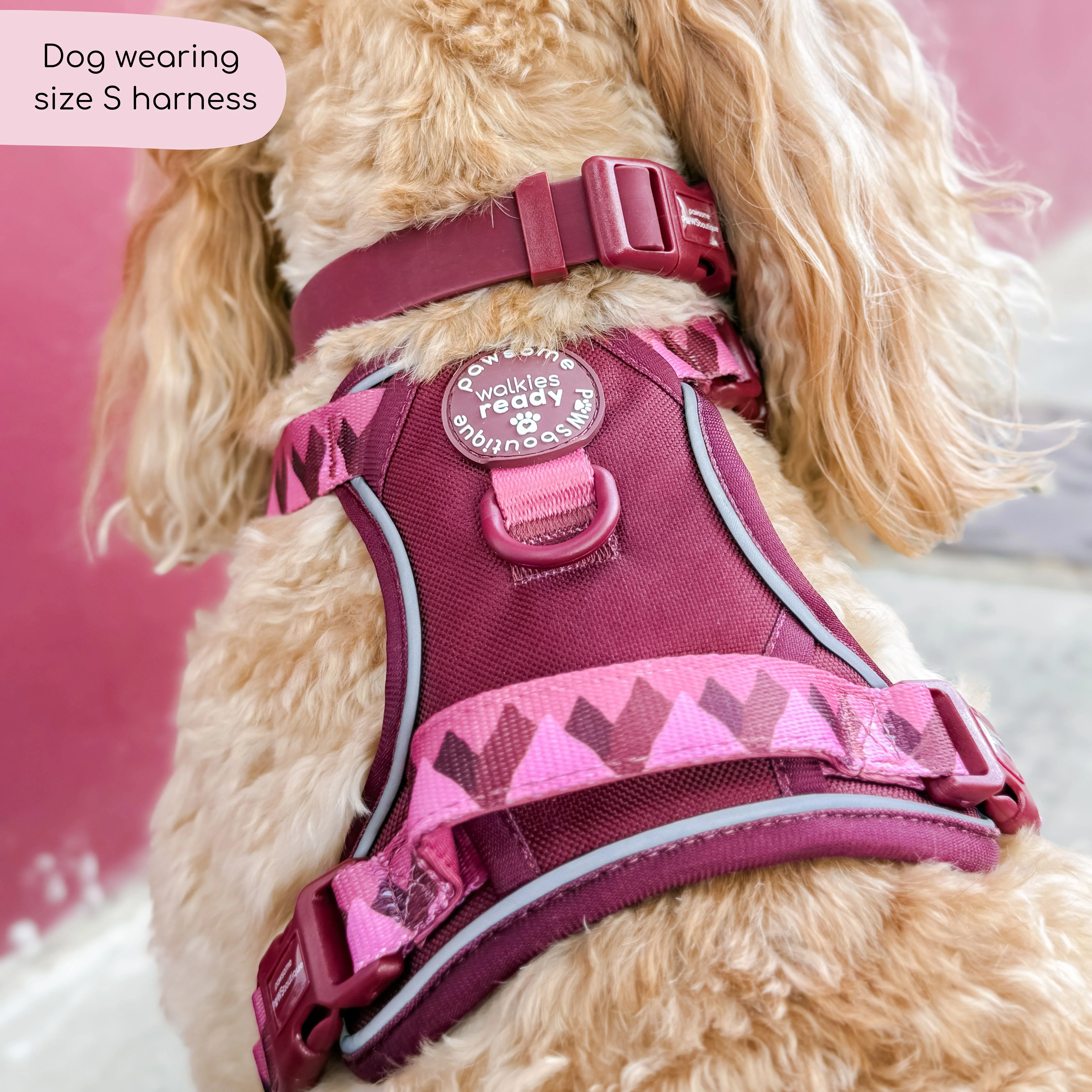 Tough Trails™ Harness - Walkies Ready® Mulberry - Image 18