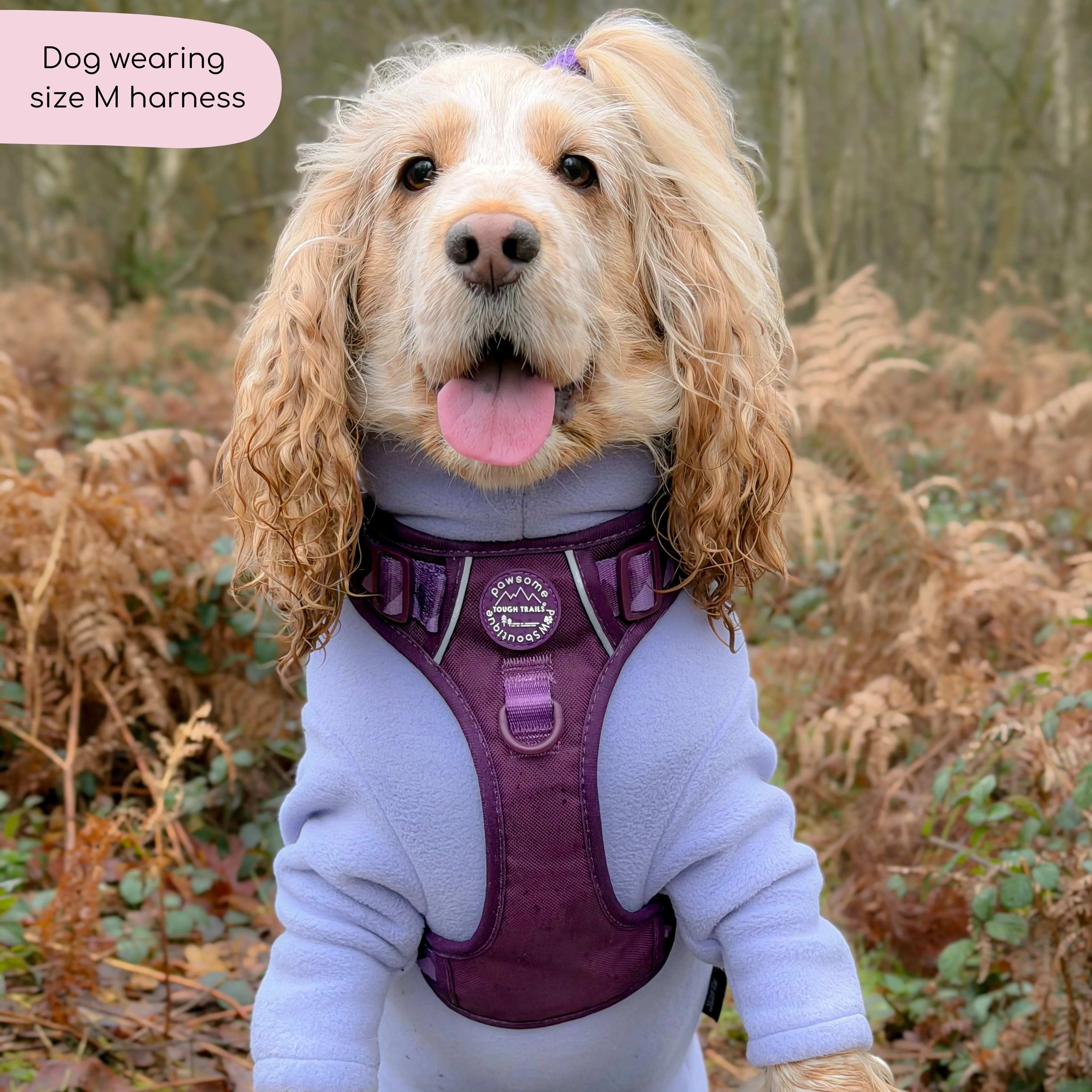 Tough Trails™ Harness - Walkies Ready® Plum - Image 21