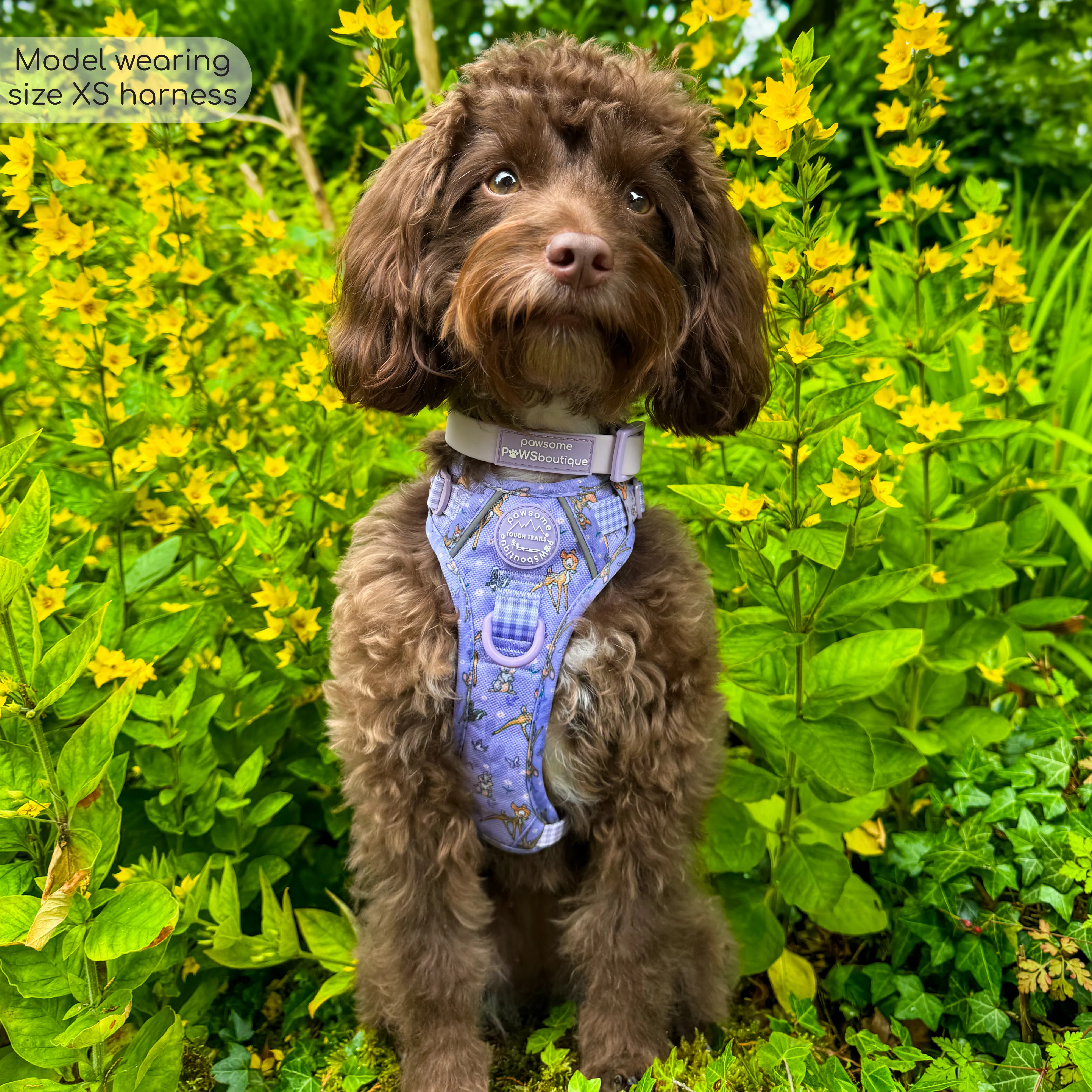 Disney© Tough Trails™ Harness - Bambi + Friends Lilac - Image 14