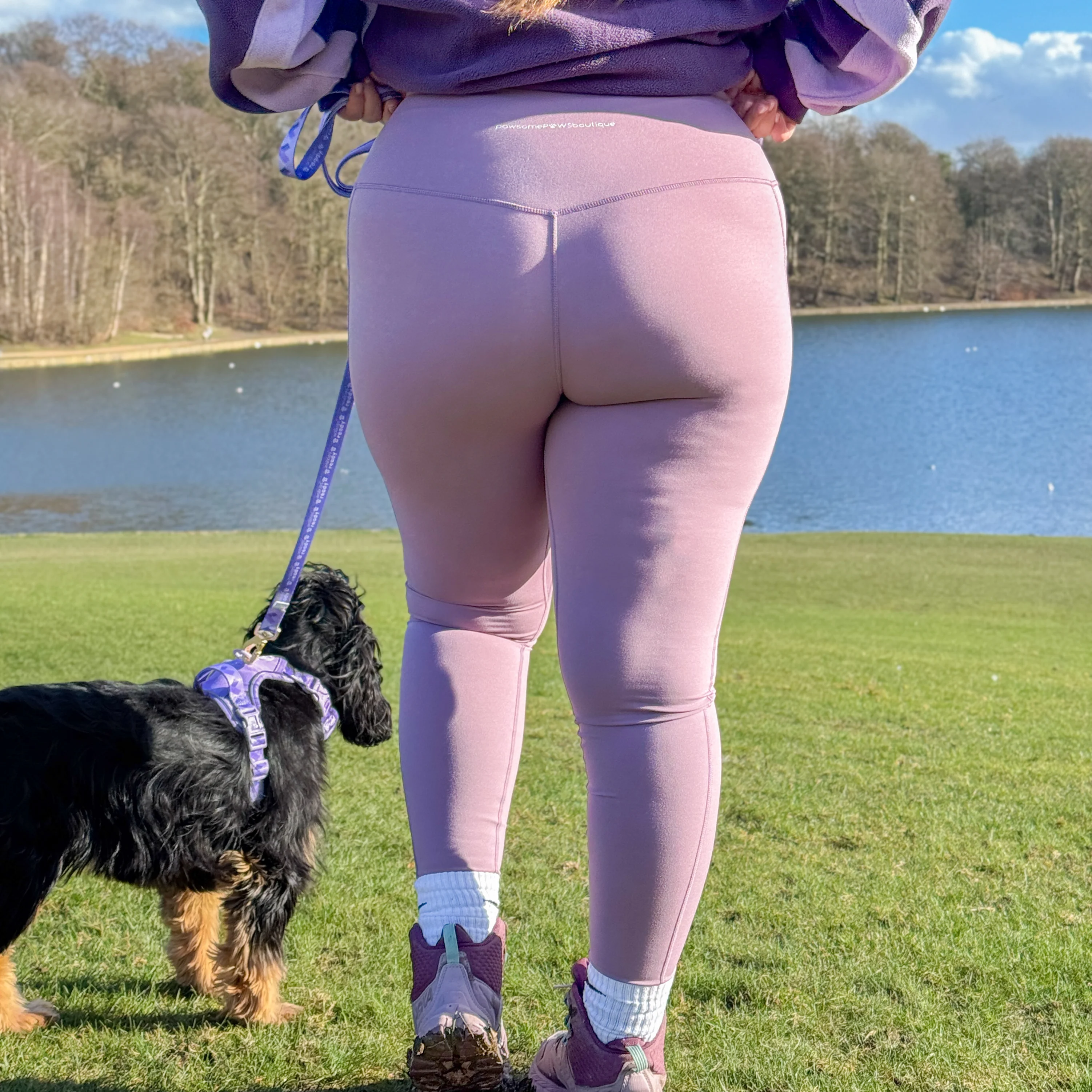Walkies Ready® Leggings - Lilac - Image 3