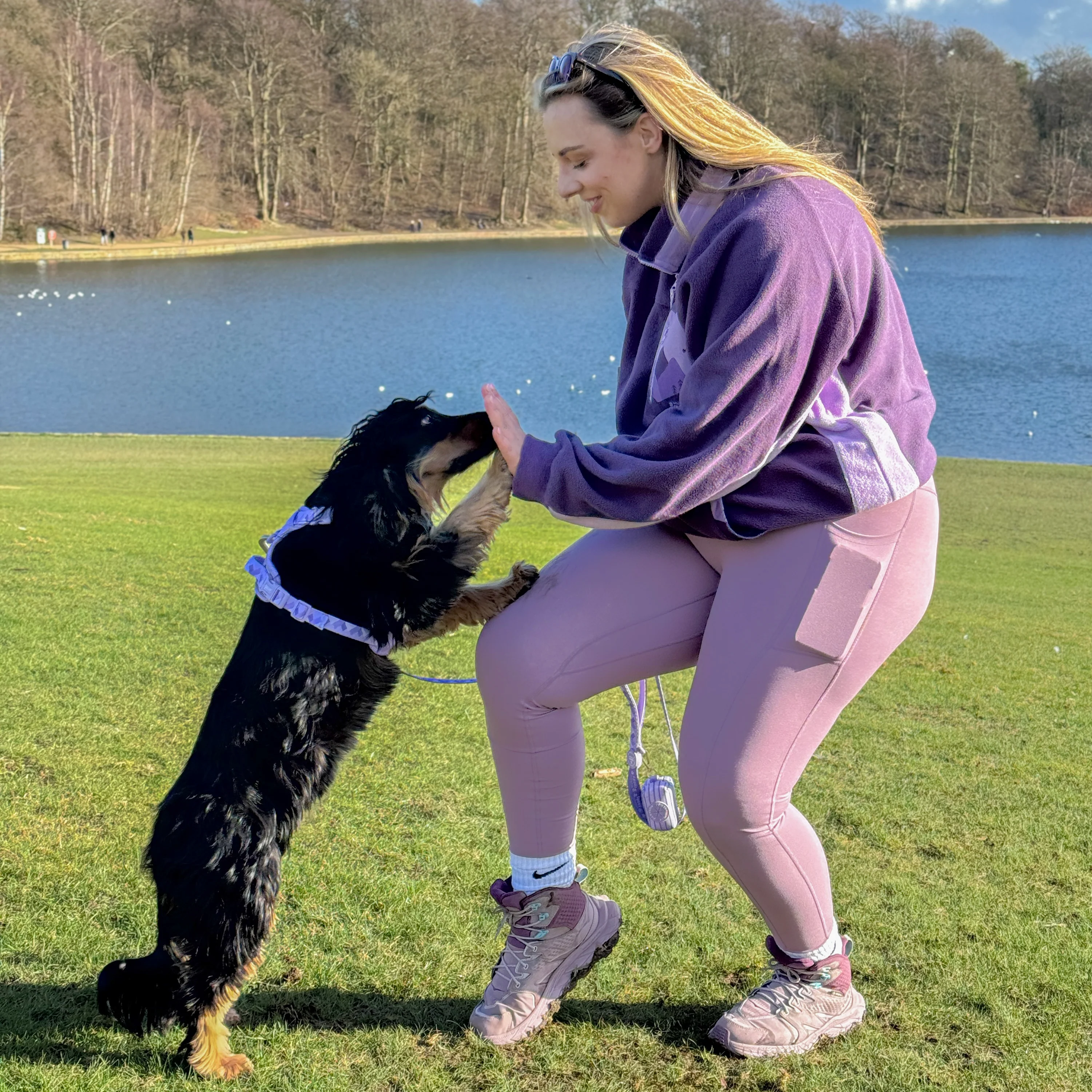 Walkies Ready® Leggings - Lilac - Image 6