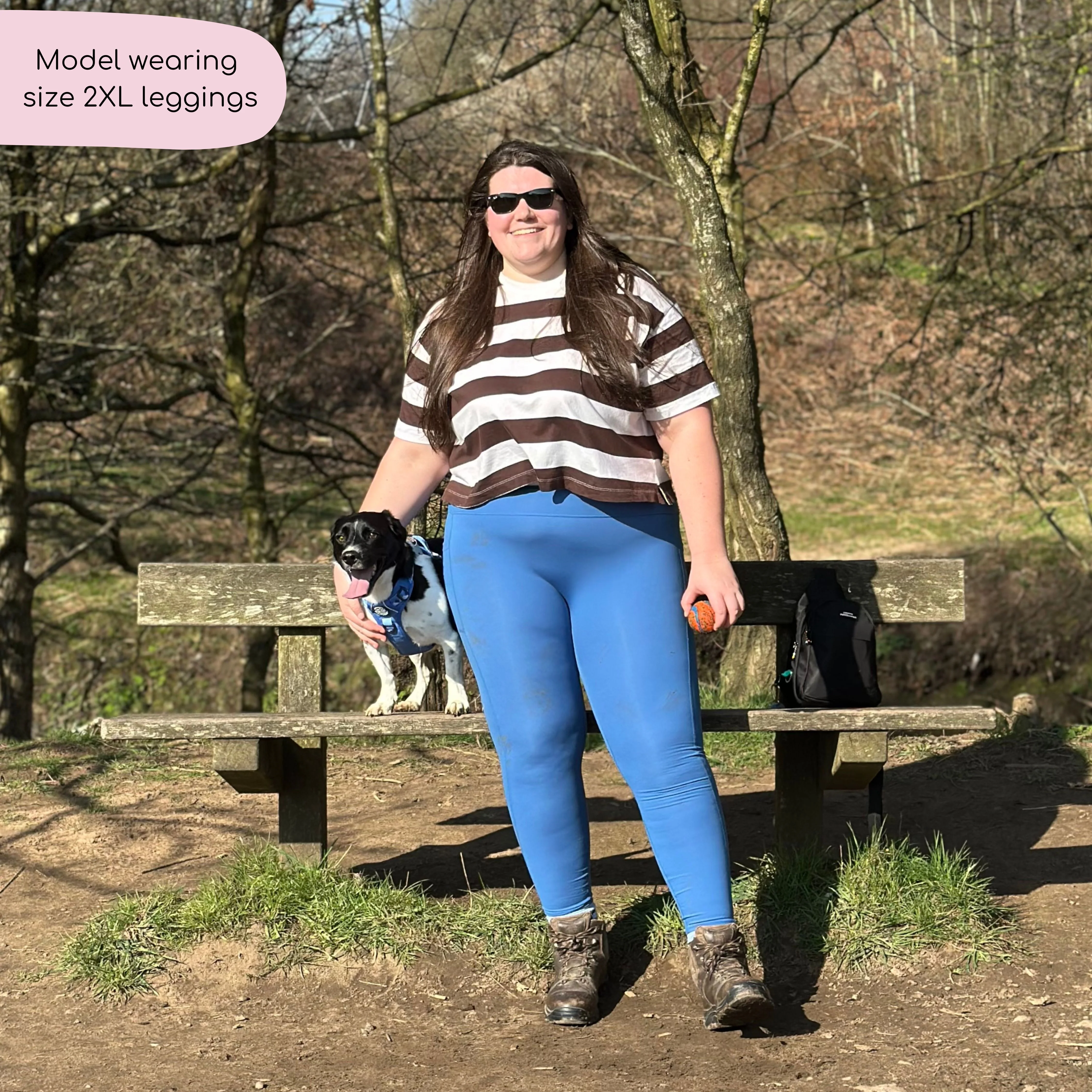 Walkies Ready® Leggings - Royal Blue - Image 10