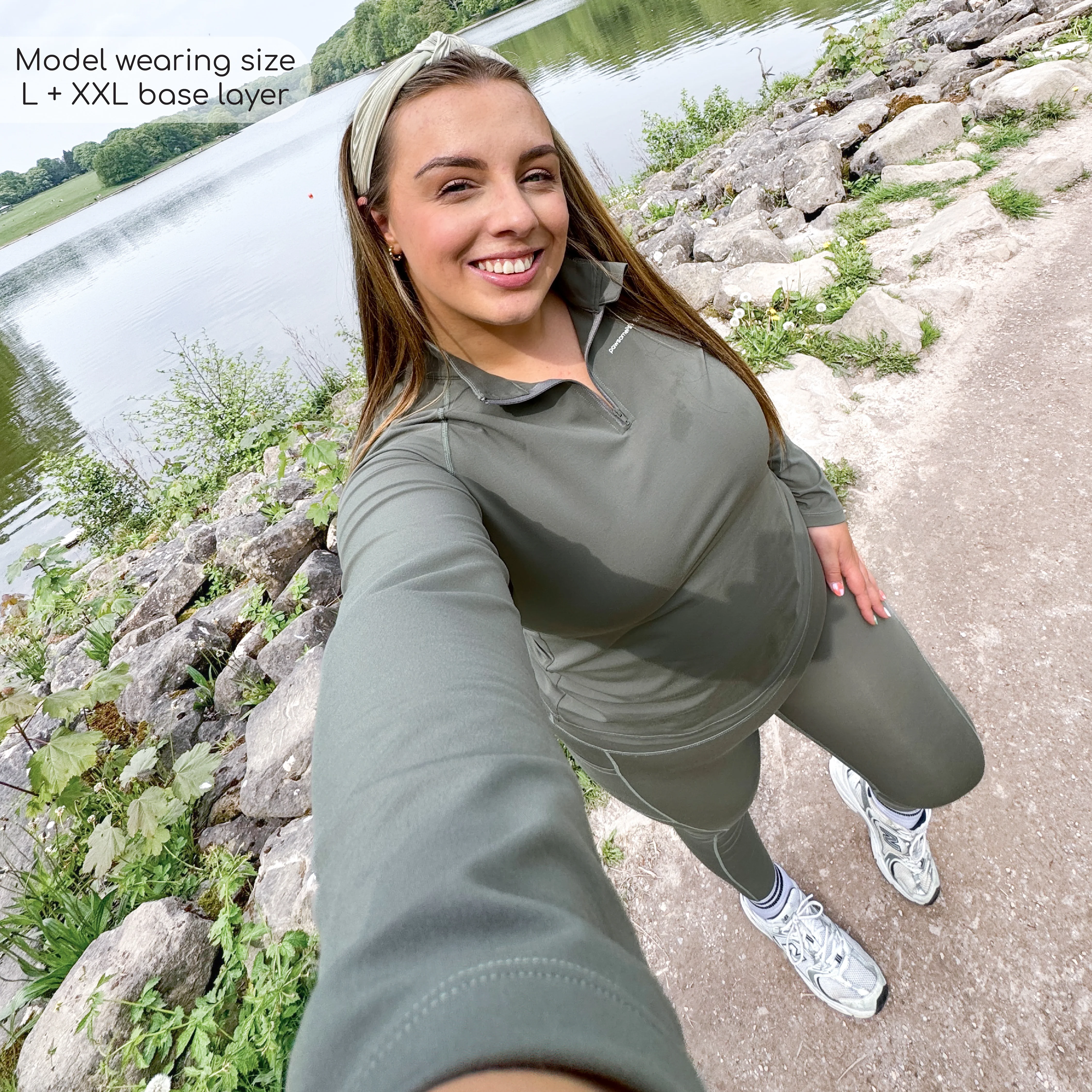 Walkies Ready® Leggings - Olive Green - Image 6