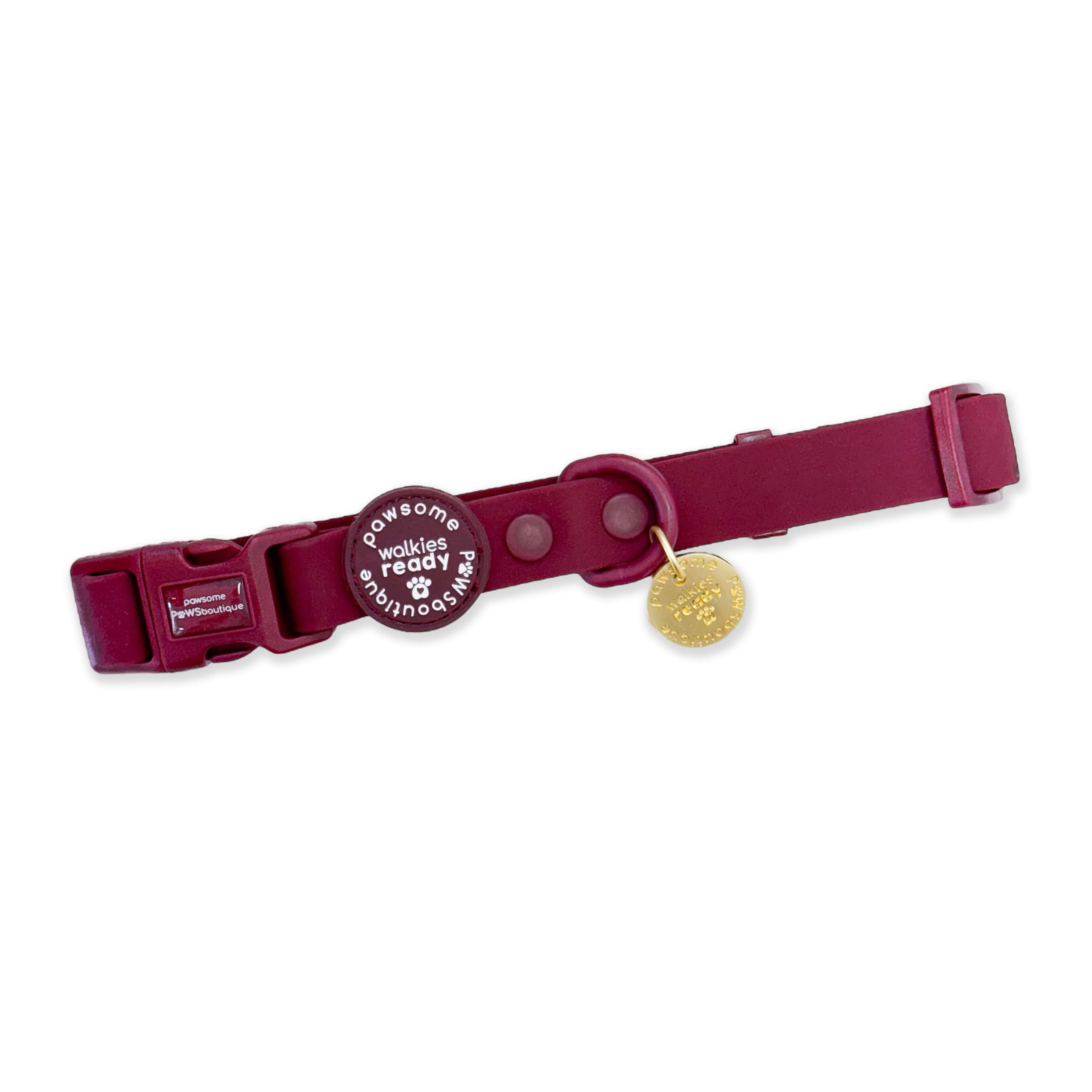 Waterproof Collar - Walkies Ready® Mulberry